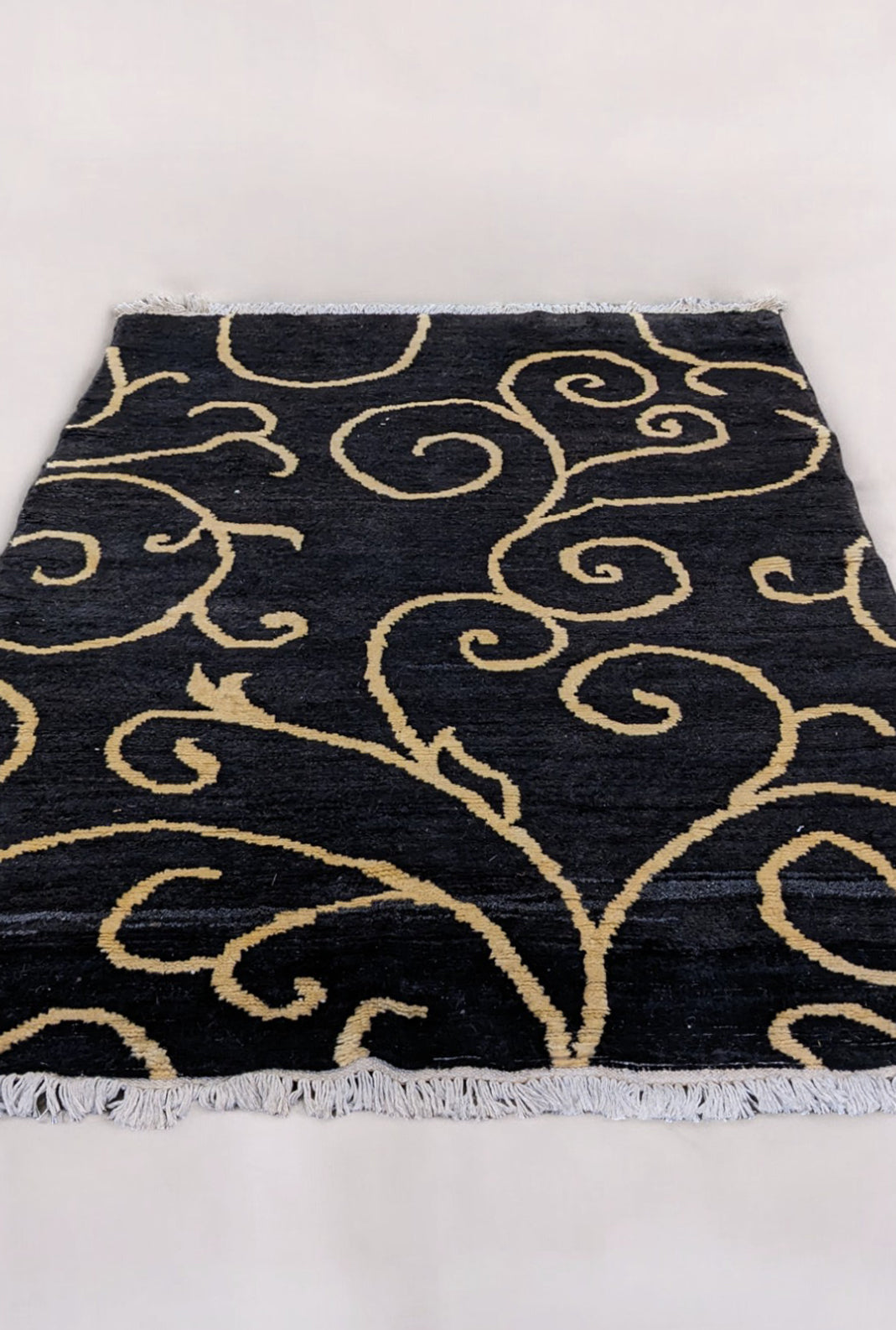 Crimson Hand Knotted Rug - Made to Order