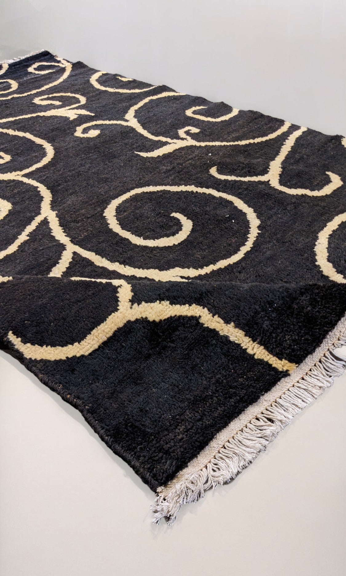 Crimson Hand Knotted Rug - Made to Order