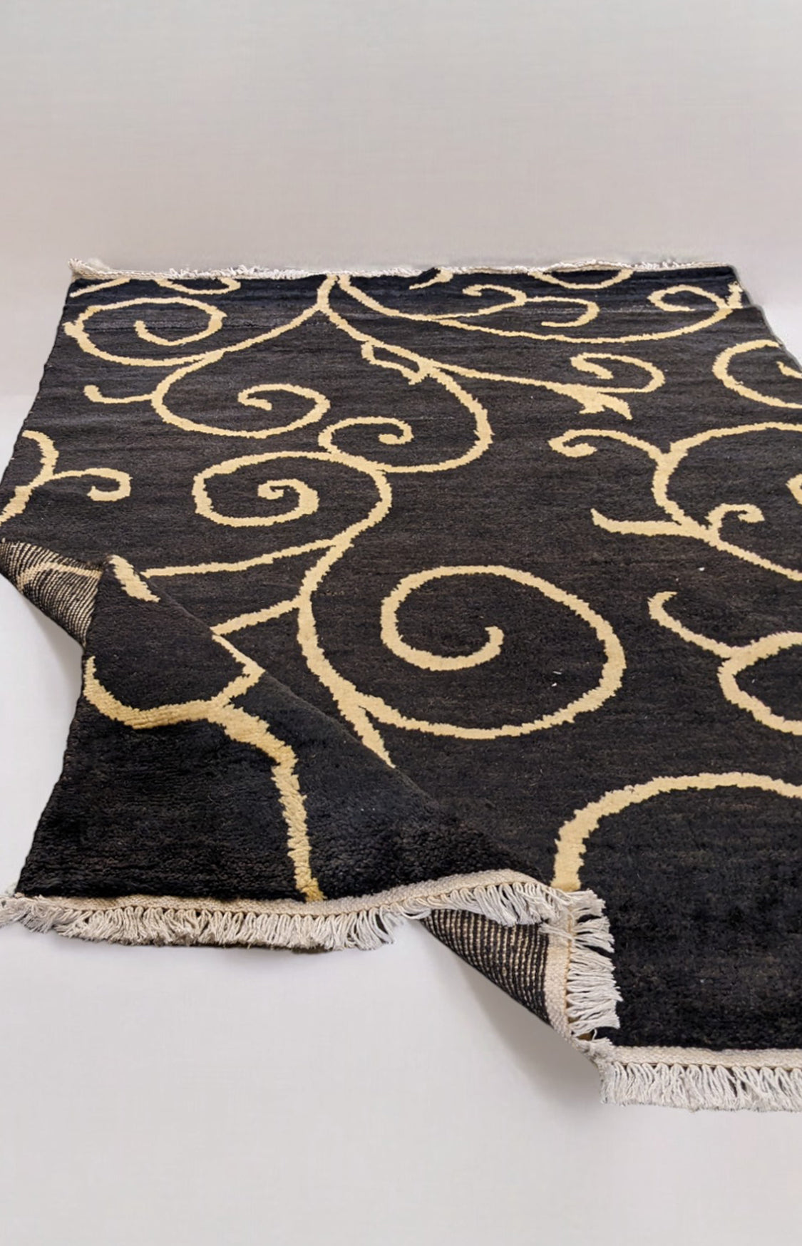 Crimson Hand Knotted Rug - Made to Order