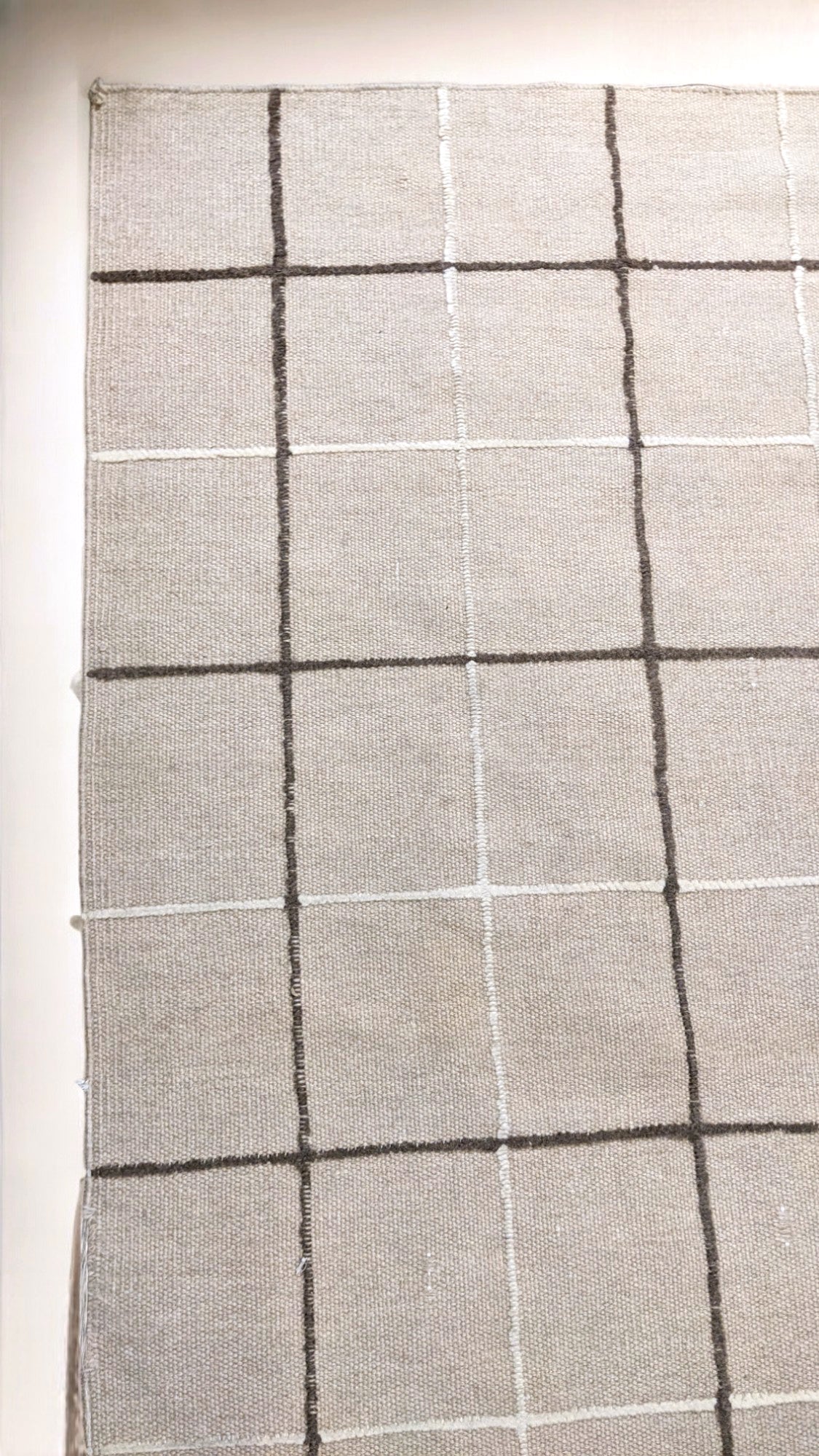 Skandinavischer Kelim-Teppich – Größe: 292 × 207 cm