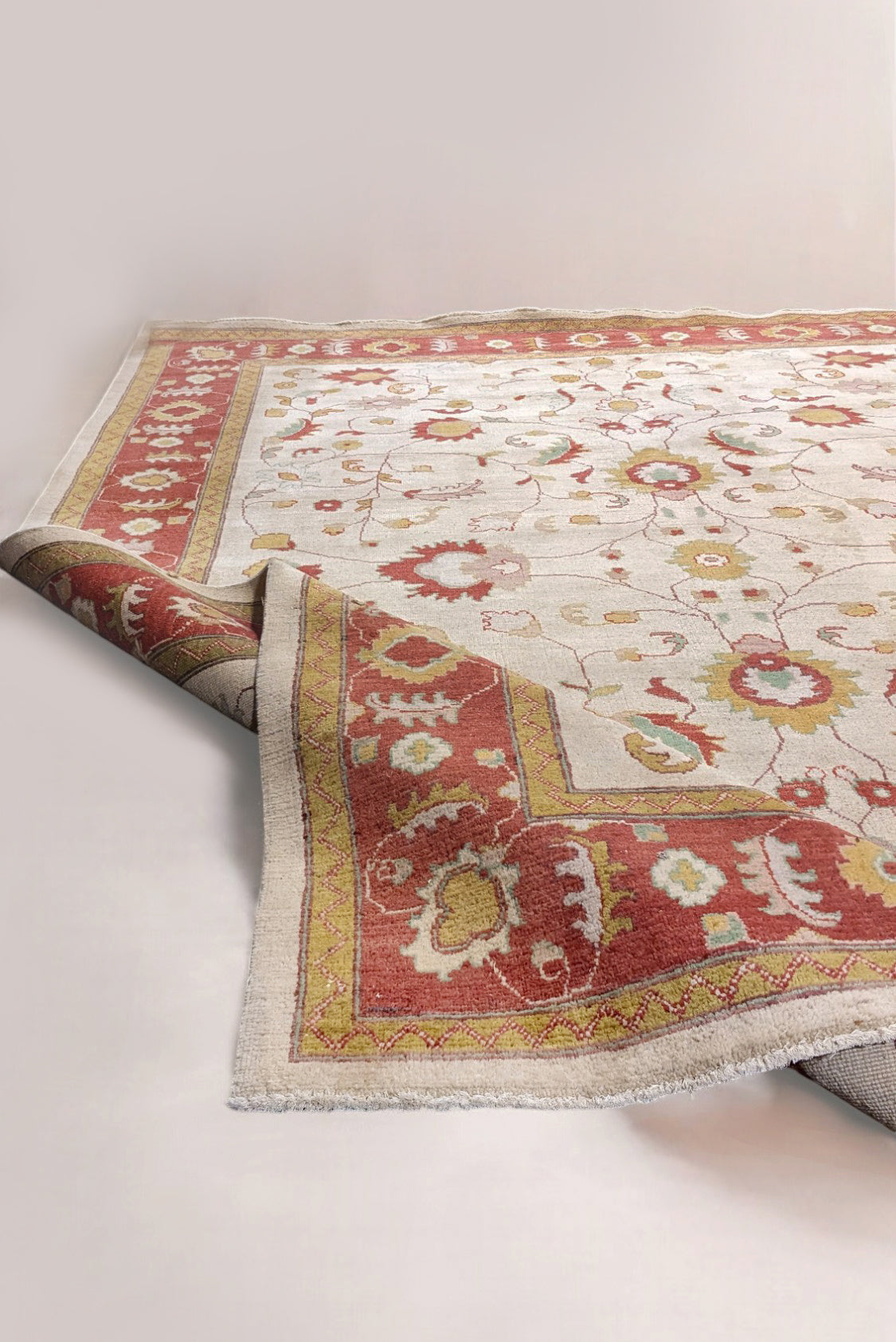 Farahan Ziegler Afghan Chobi Rug - Size: 359 × 246 cm