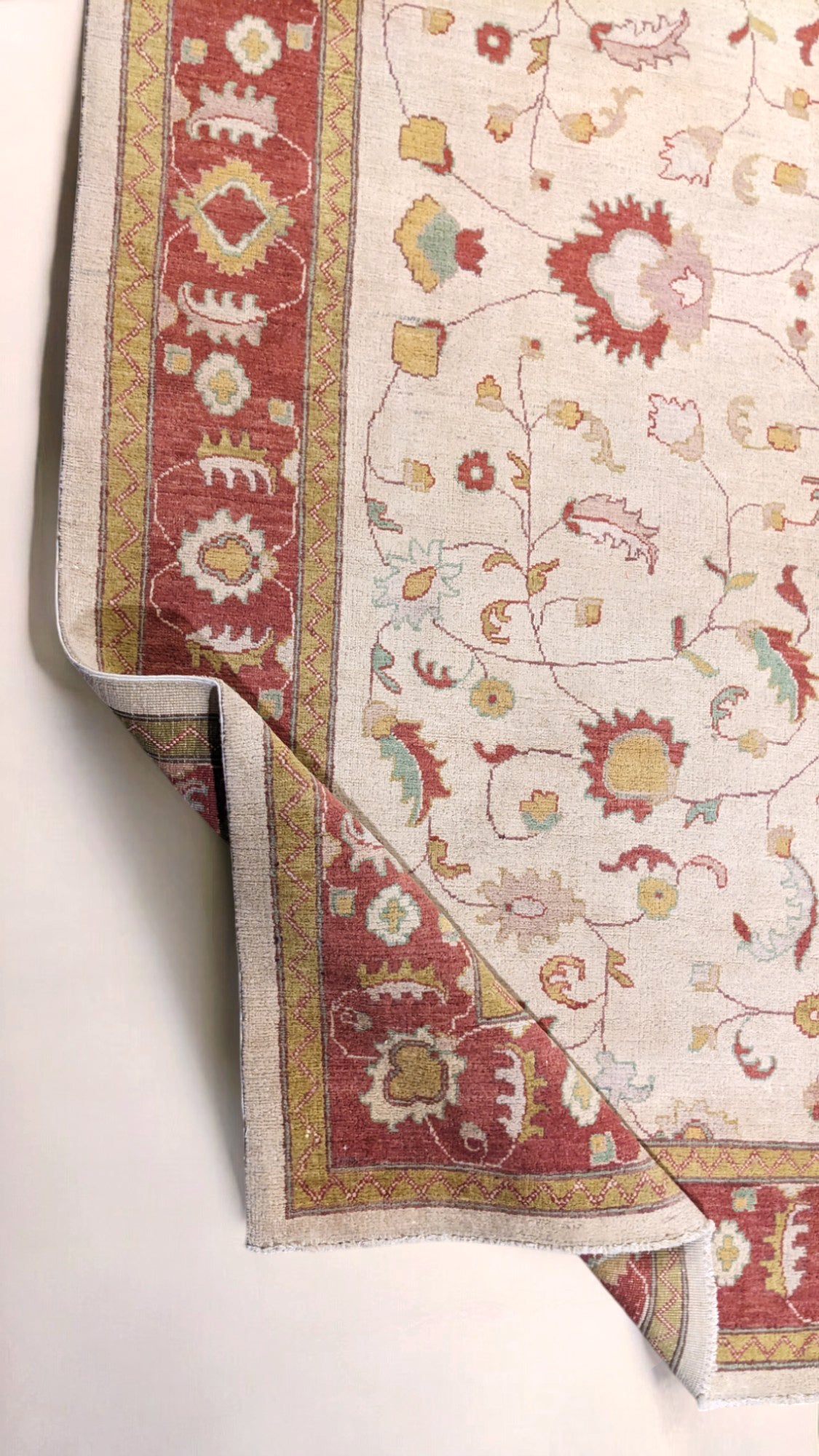 Farahan Ziegler Afghan Chobi Rug - Size: 359 × 246 cm