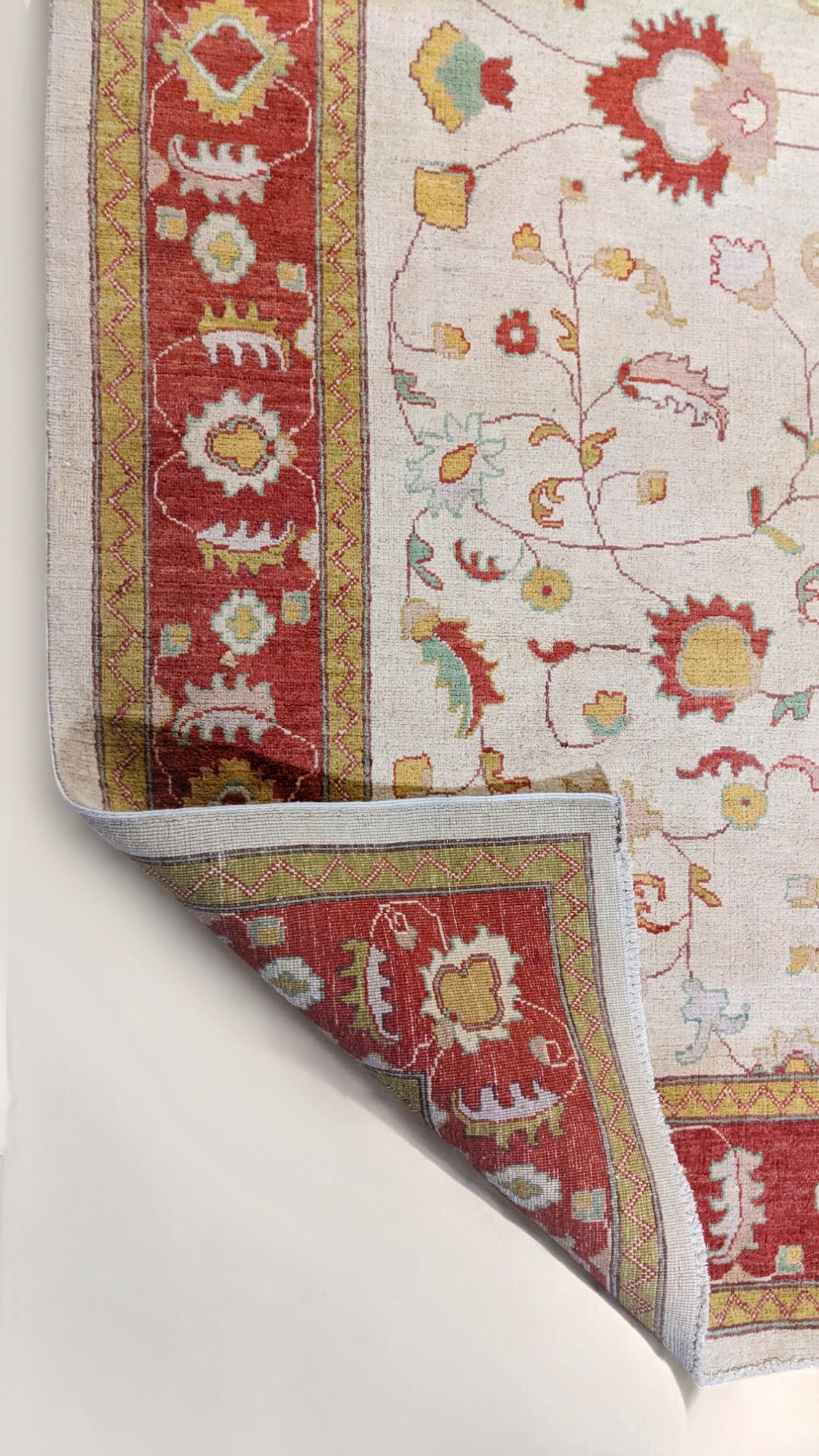 Farahan Ziegler Afghan Chobi Rug - Size: 359 × 246 cm