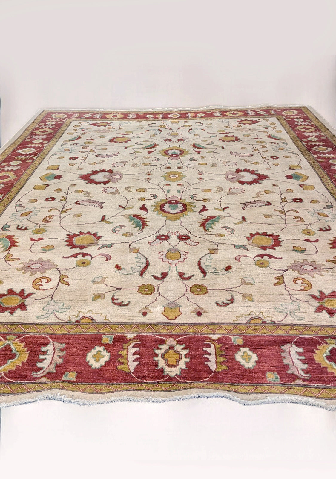 Farahan Ziegler Afghan Chobi Rug - Size: 359 × 246 cm