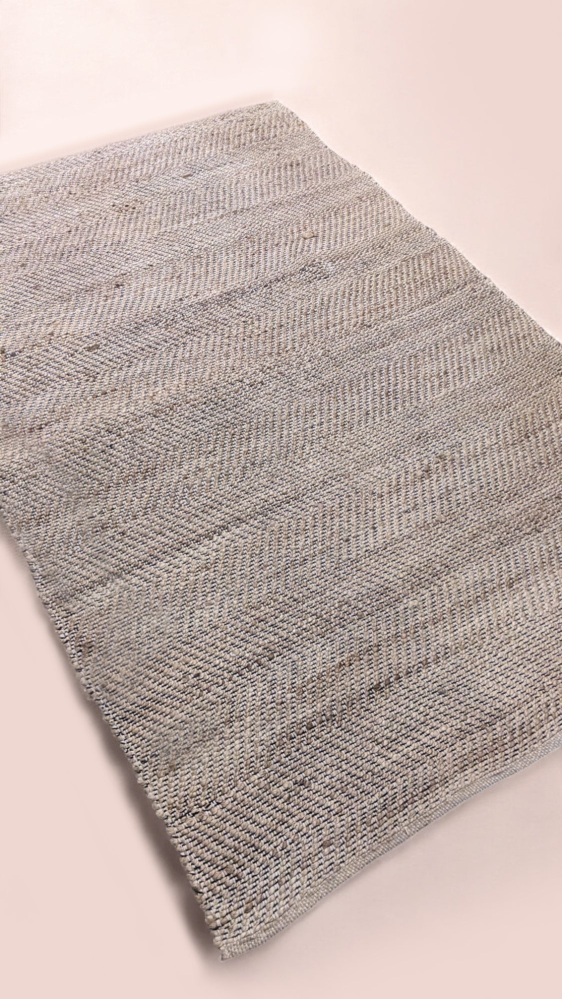 Loop Overdyed Jute Rug - 216 × 152 cm