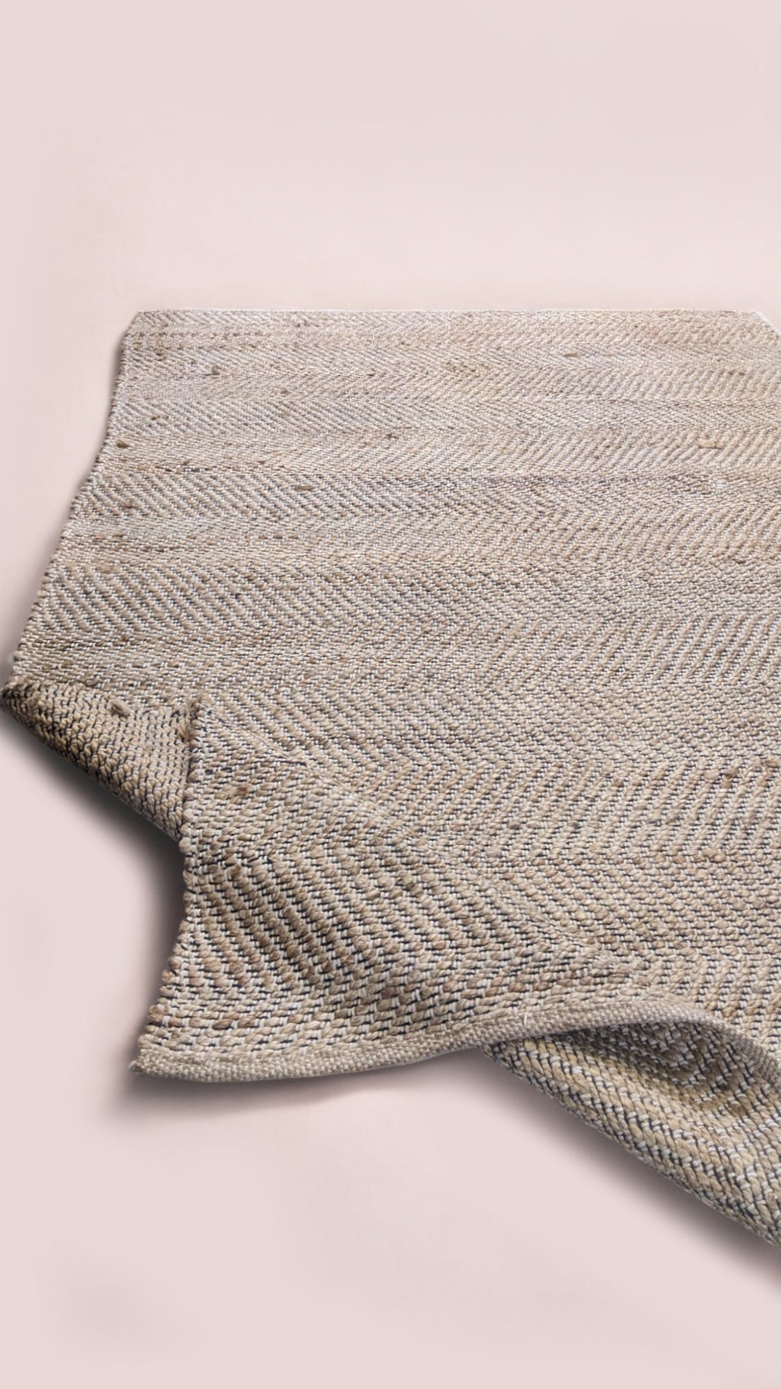 Loop Overdyed Jute Rug - 216 × 152 cm