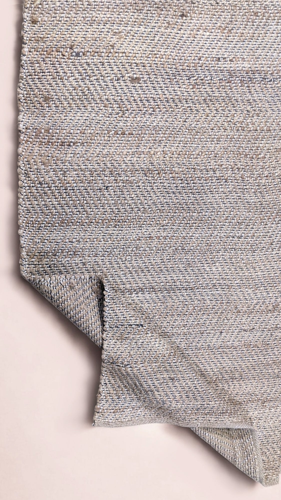 Loop Overdyed Jute Rug - 216 × 152 cm