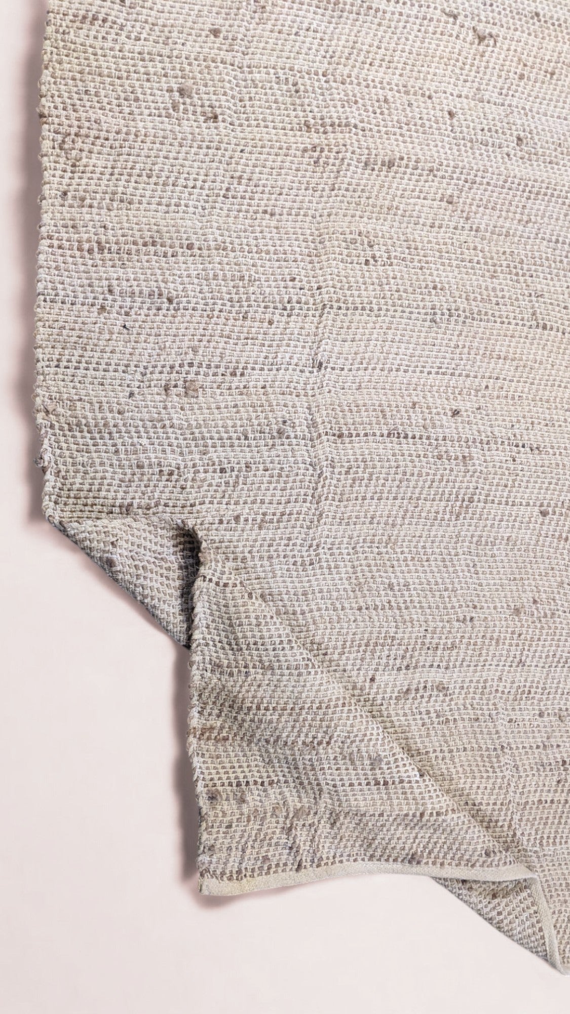 Loop Natural Jute Rug - 216 × 152 cm