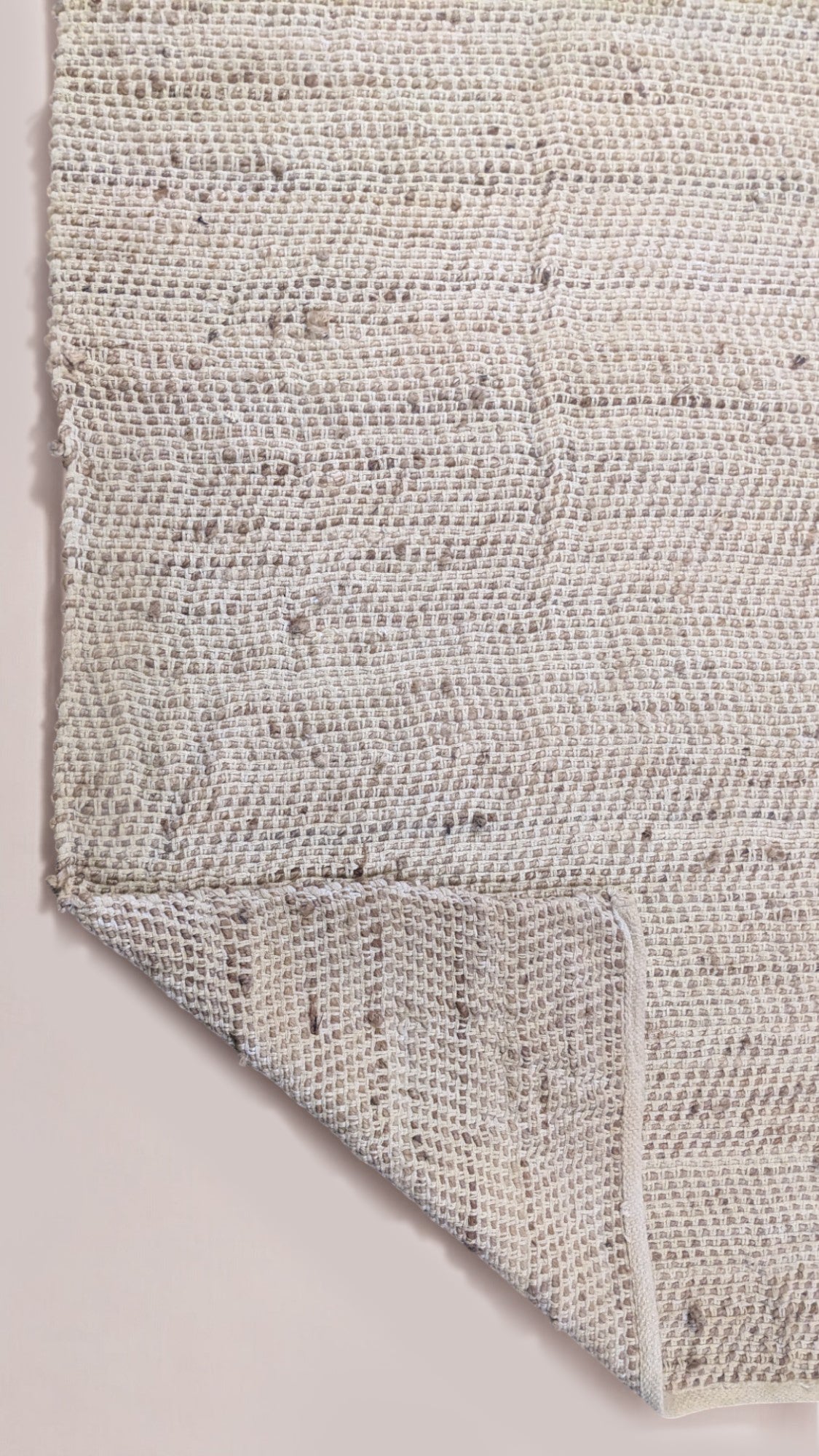 Loop Natural Jute Rug - 216 × 152 cm