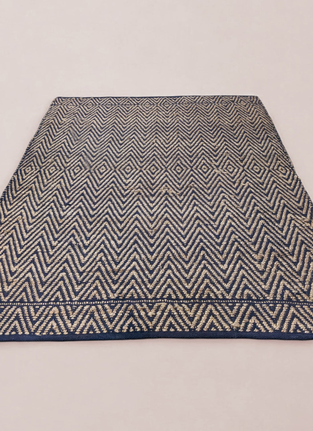 Loop Overdyed Jute Rug - 219 × 125 cm