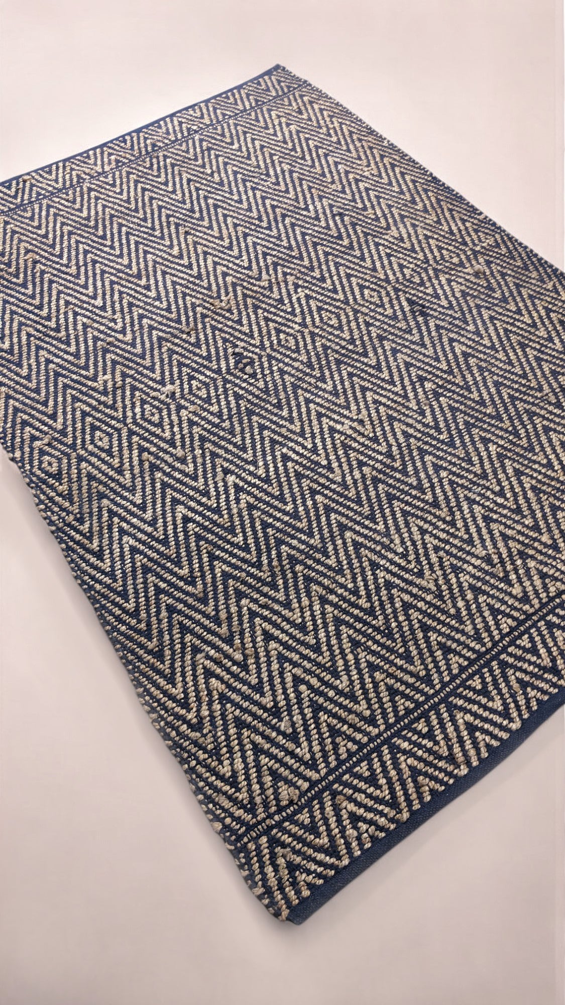 Loop Overdyed Jute Rug - 219 × 125 cm