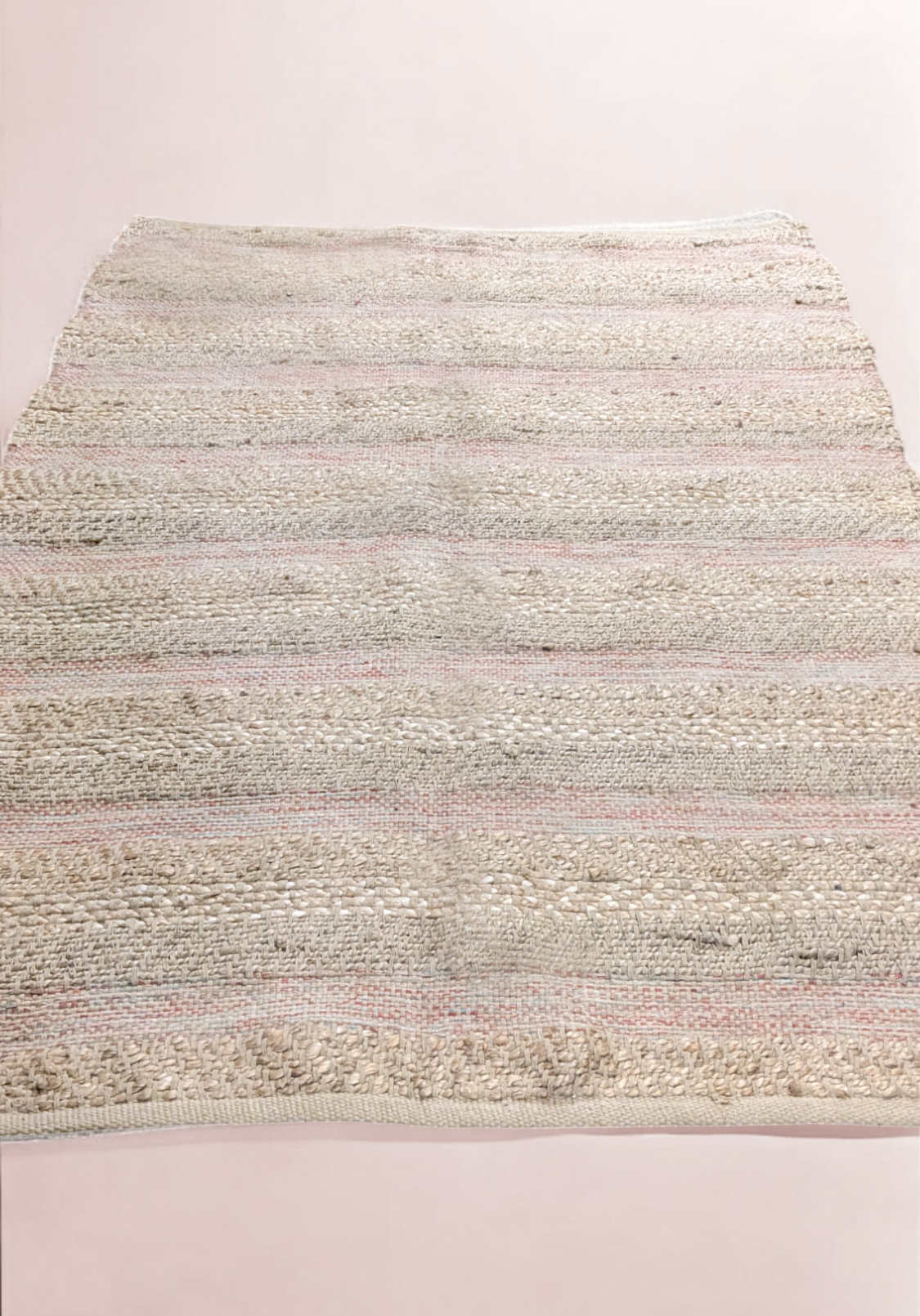 Loop Natural Jute Rug - 189 × 126 cm