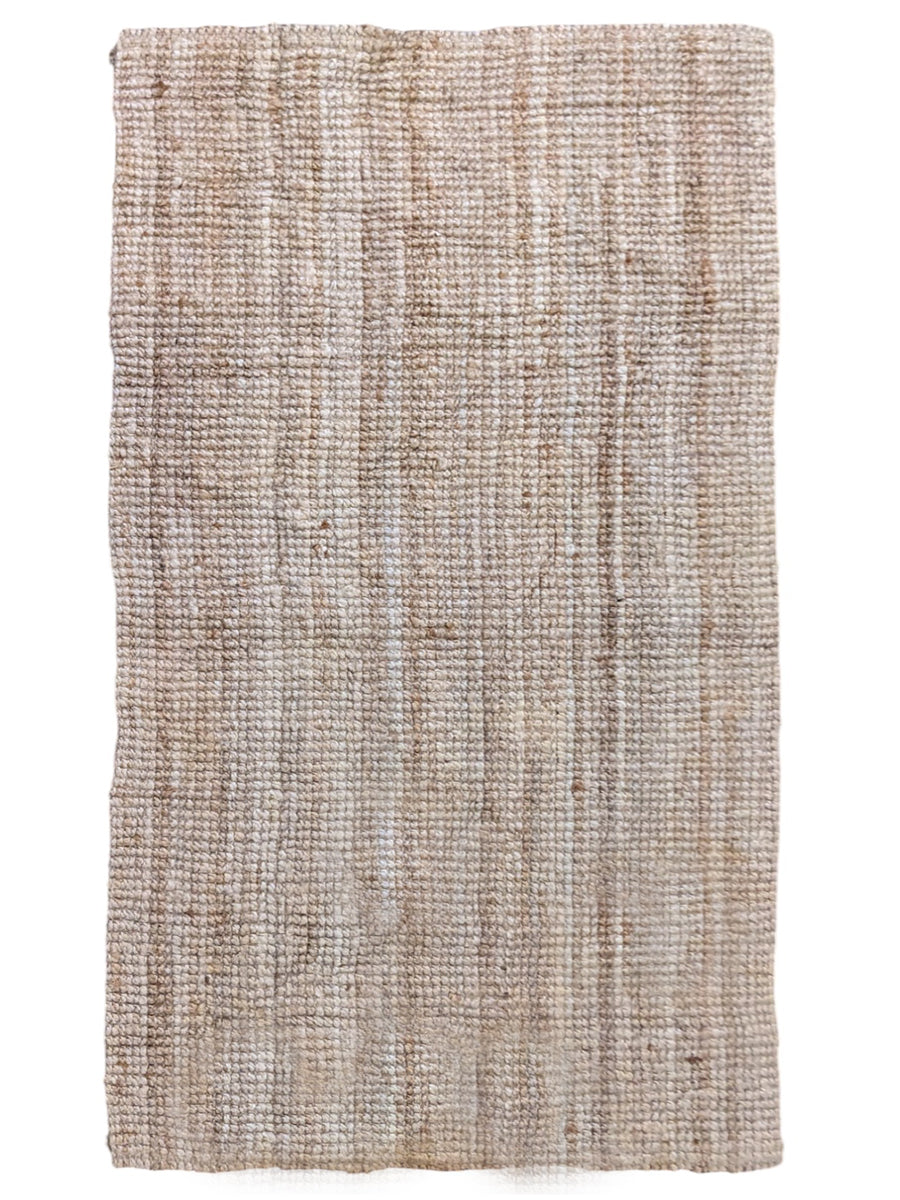 Loop Natural Jute Rug - 125 × 82 cm