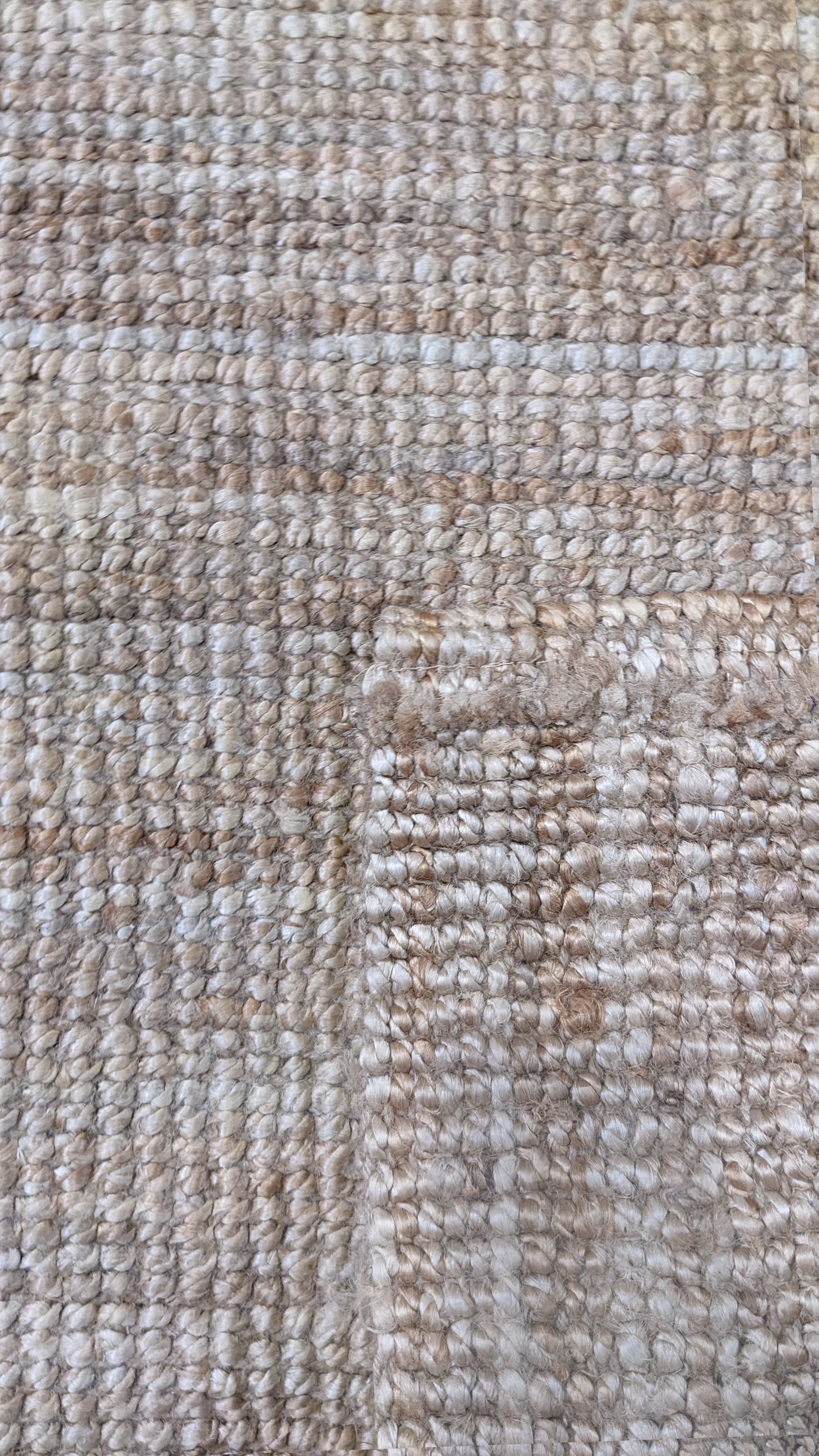 Loop Natural Jute Rug - 125 × 82 cm