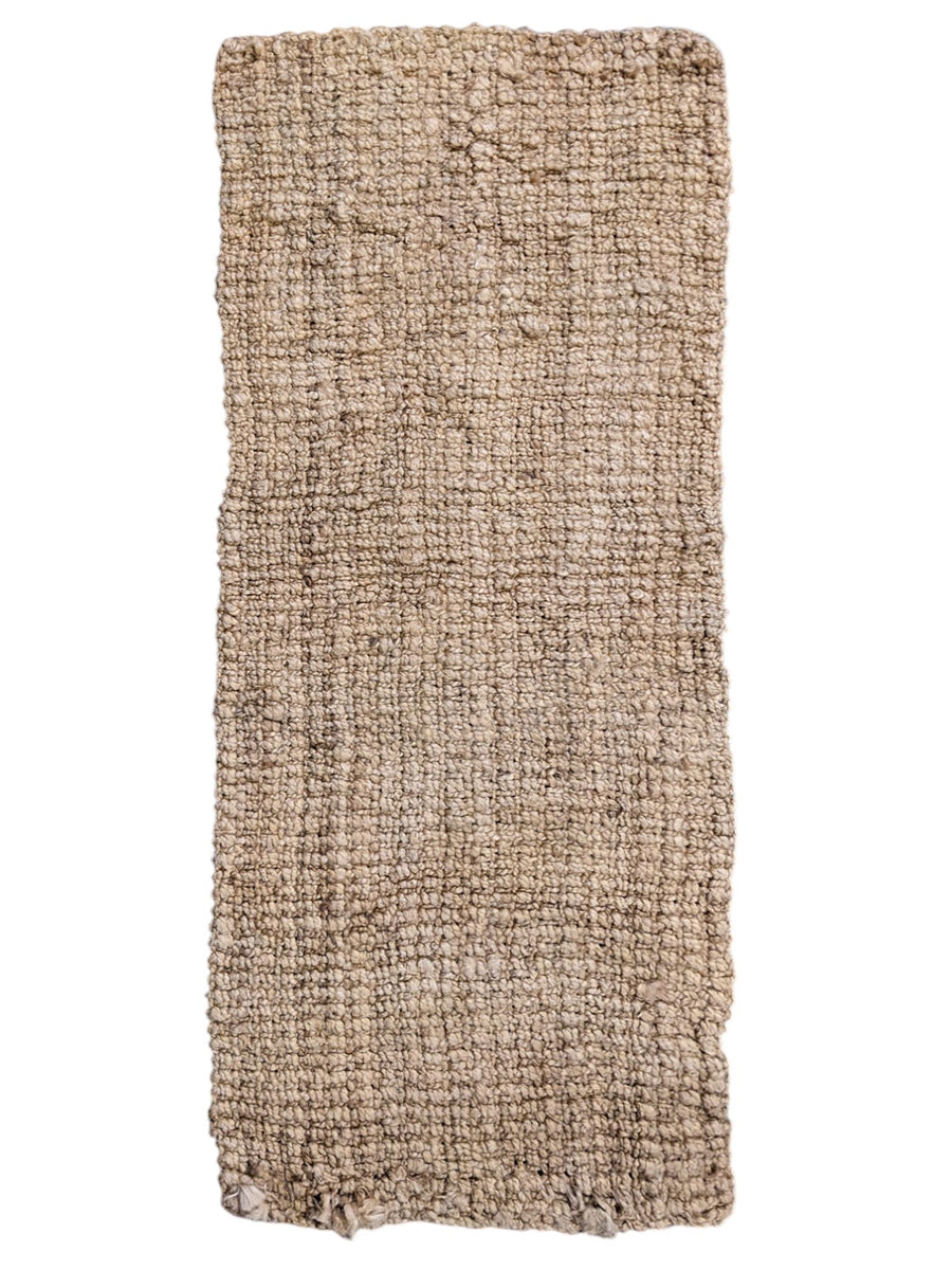 Chunky Natural Jute Runner - 125 × 34 cm