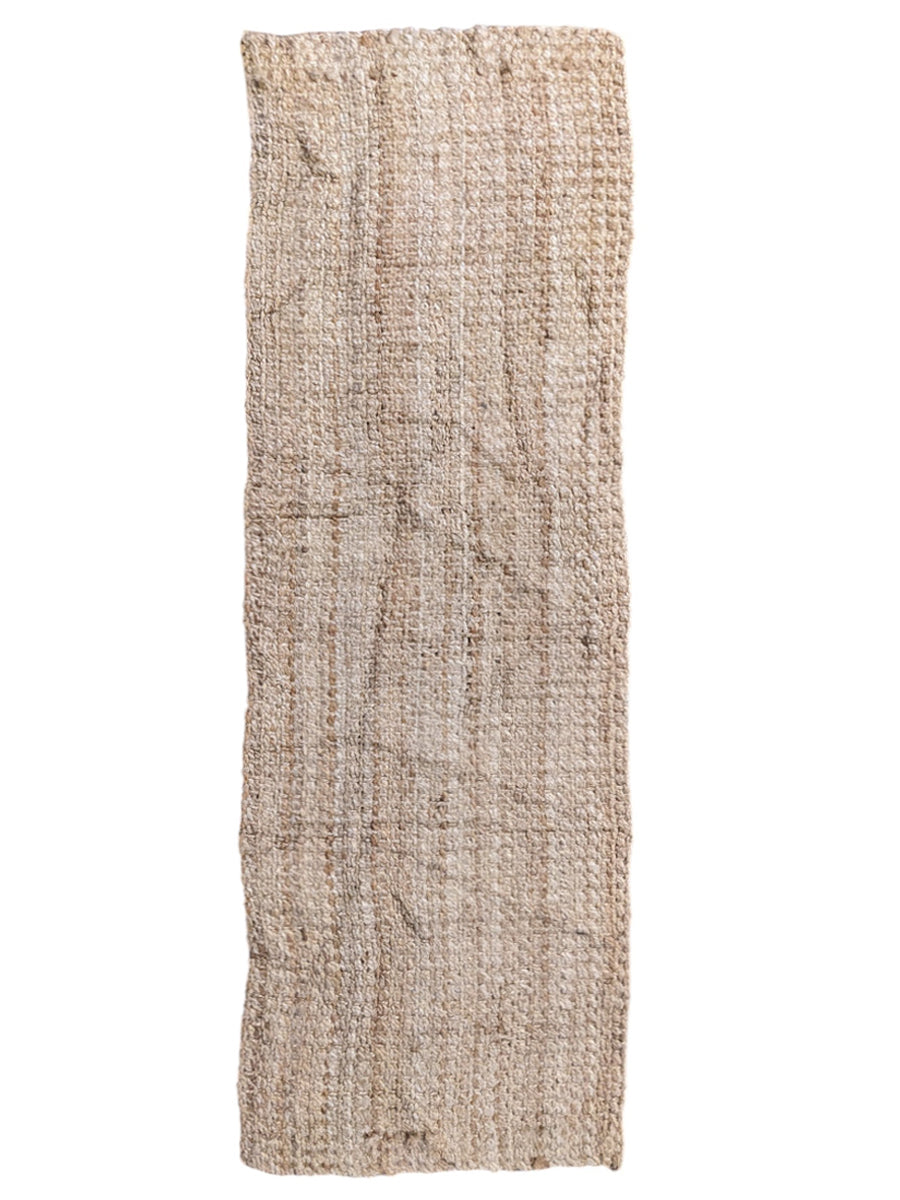 Chunky Natural Jute Runner - 186 × 61 cm