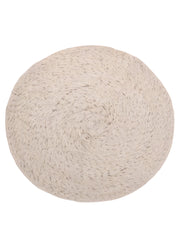 Braided Overdyed Jute Rug - 122 x 122 cm