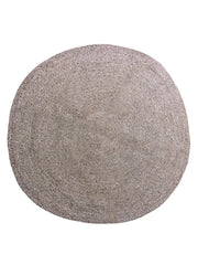 Braided Overdyed Jute Rug - 162 x 162 cm