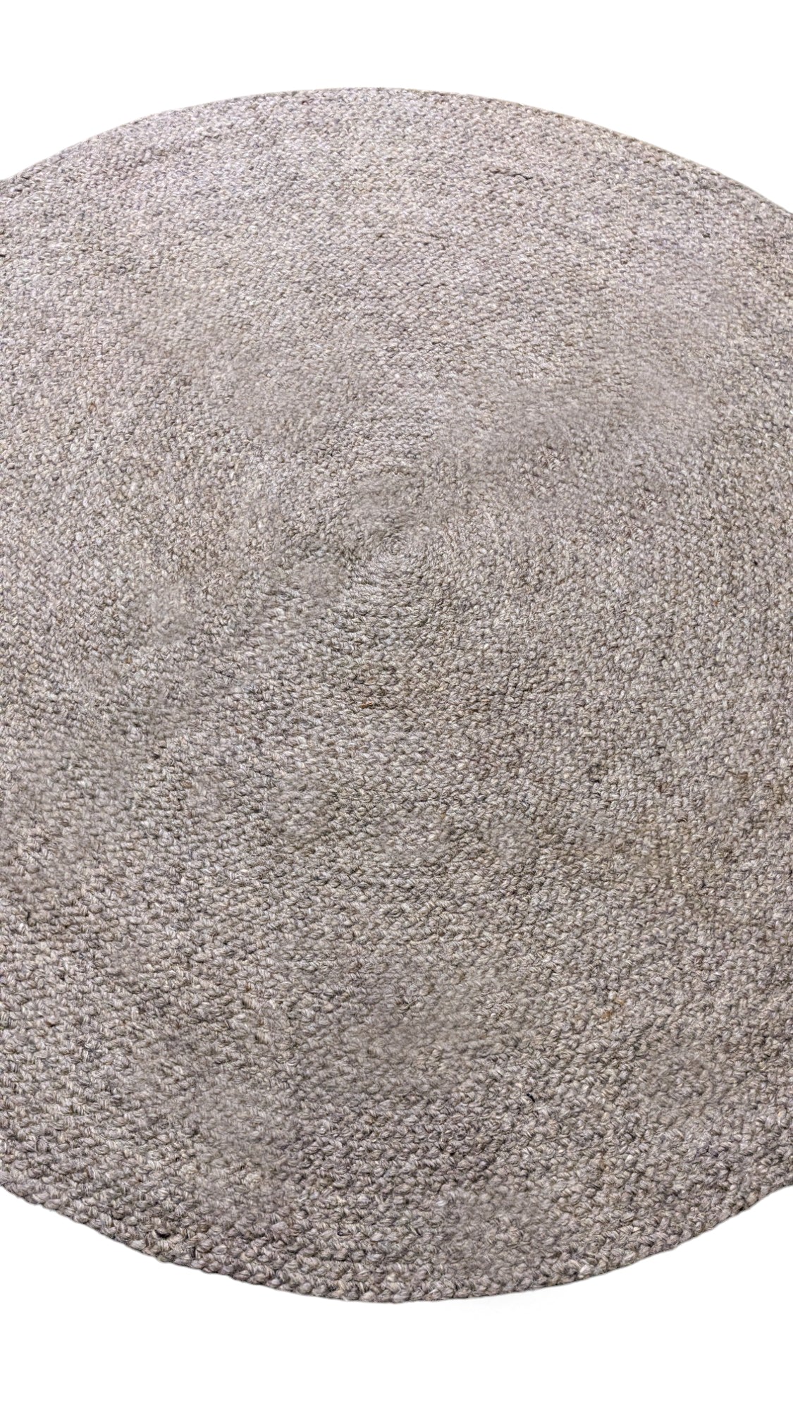 Braided Overdyed Jute Rug - 162 x 162 cm