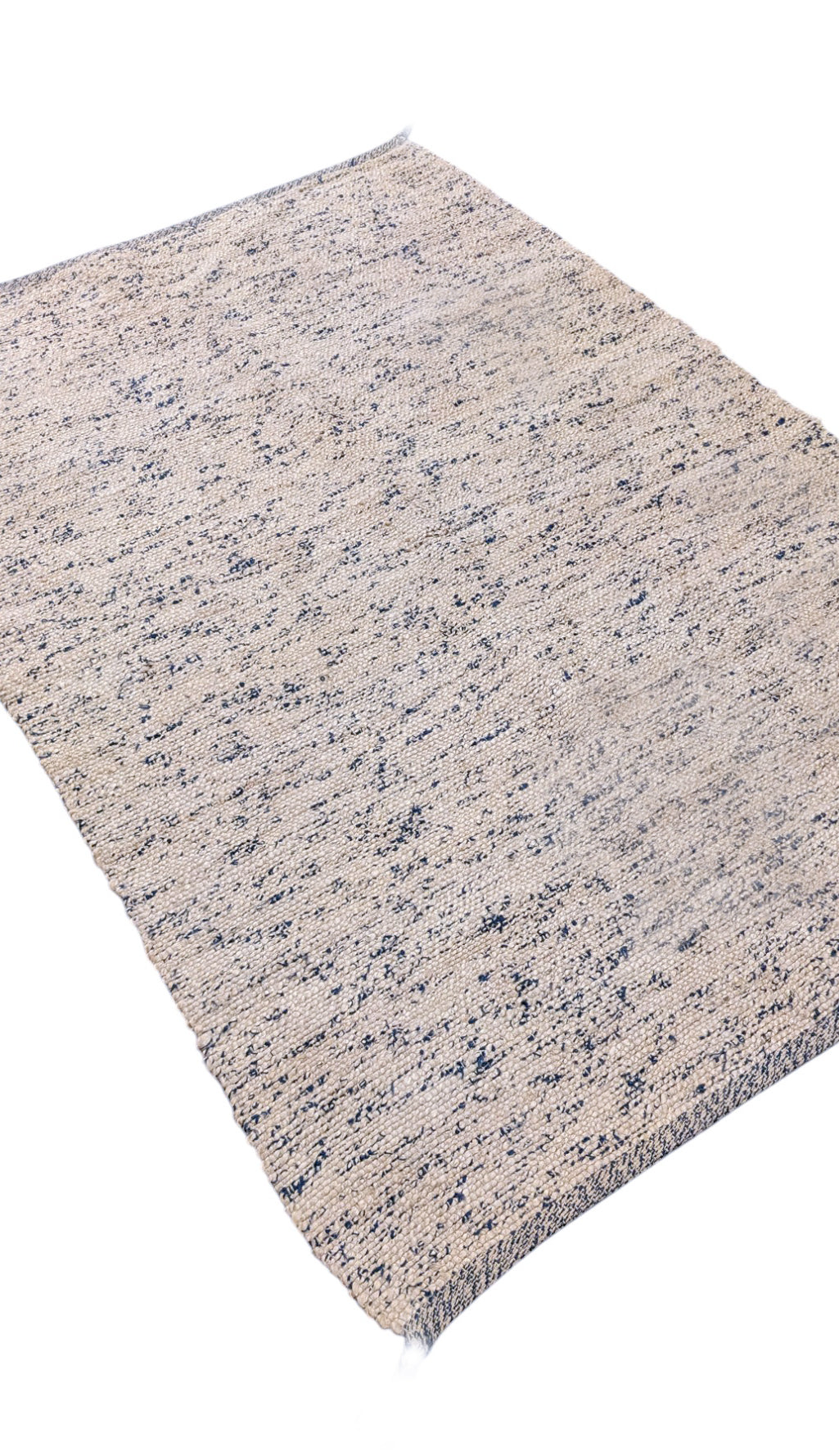 Flatweave Natural Jute Rug - 195 × 134 cm