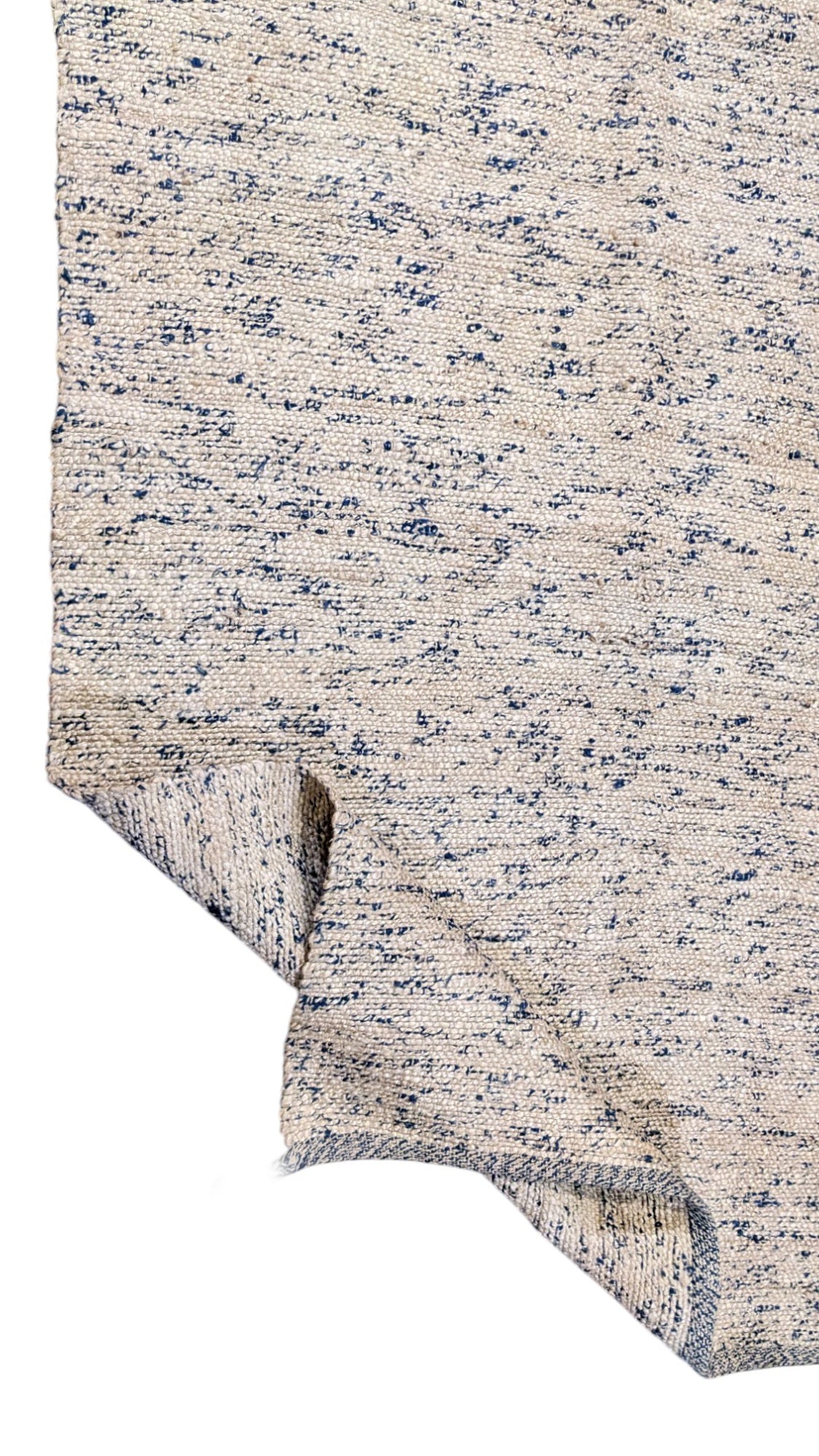 Flatweave Natural Jute Rug - 195 × 134 cm