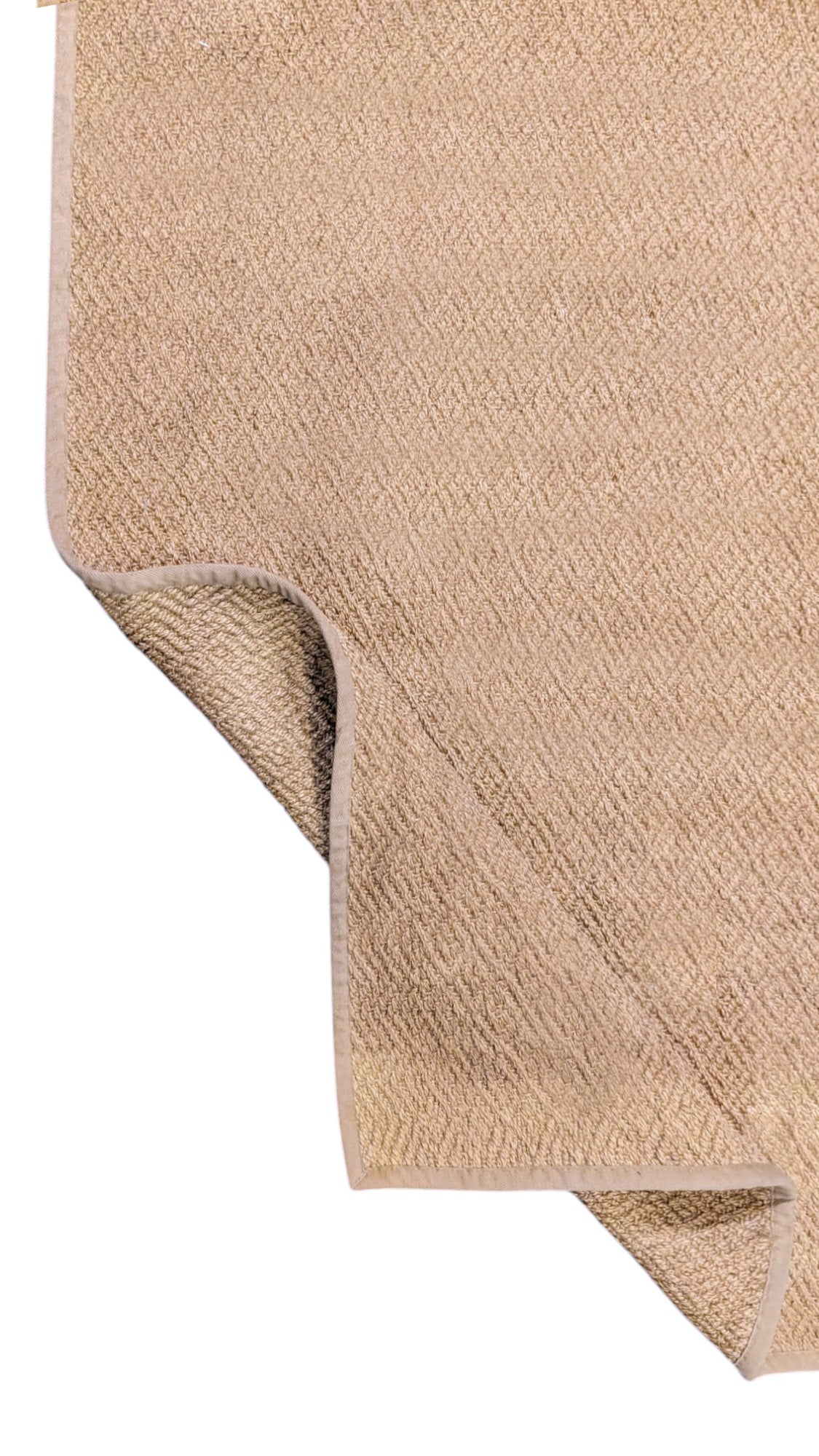 Loop Natural Jute Rug - 183 × 128 cm