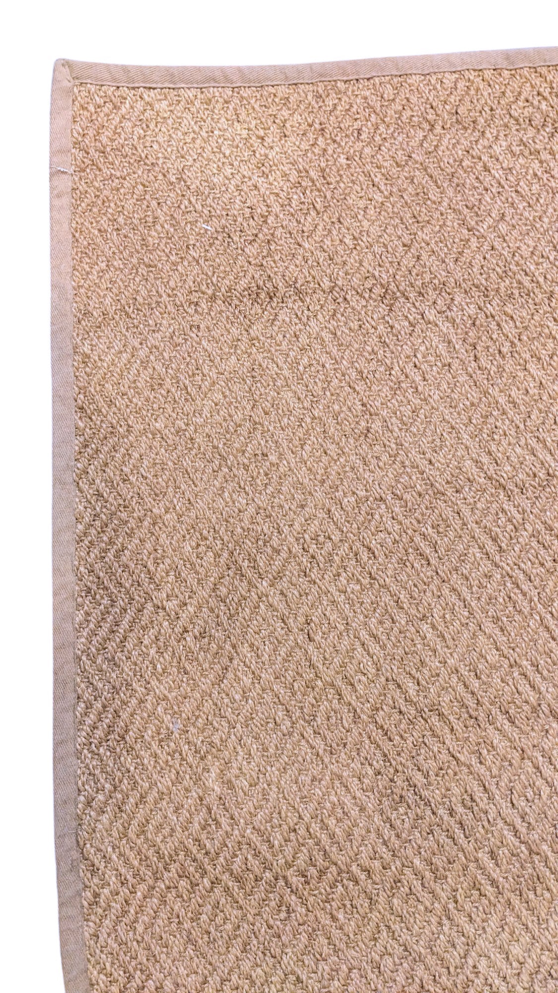 Loop Natural Jute Rug - 183 × 128 cm