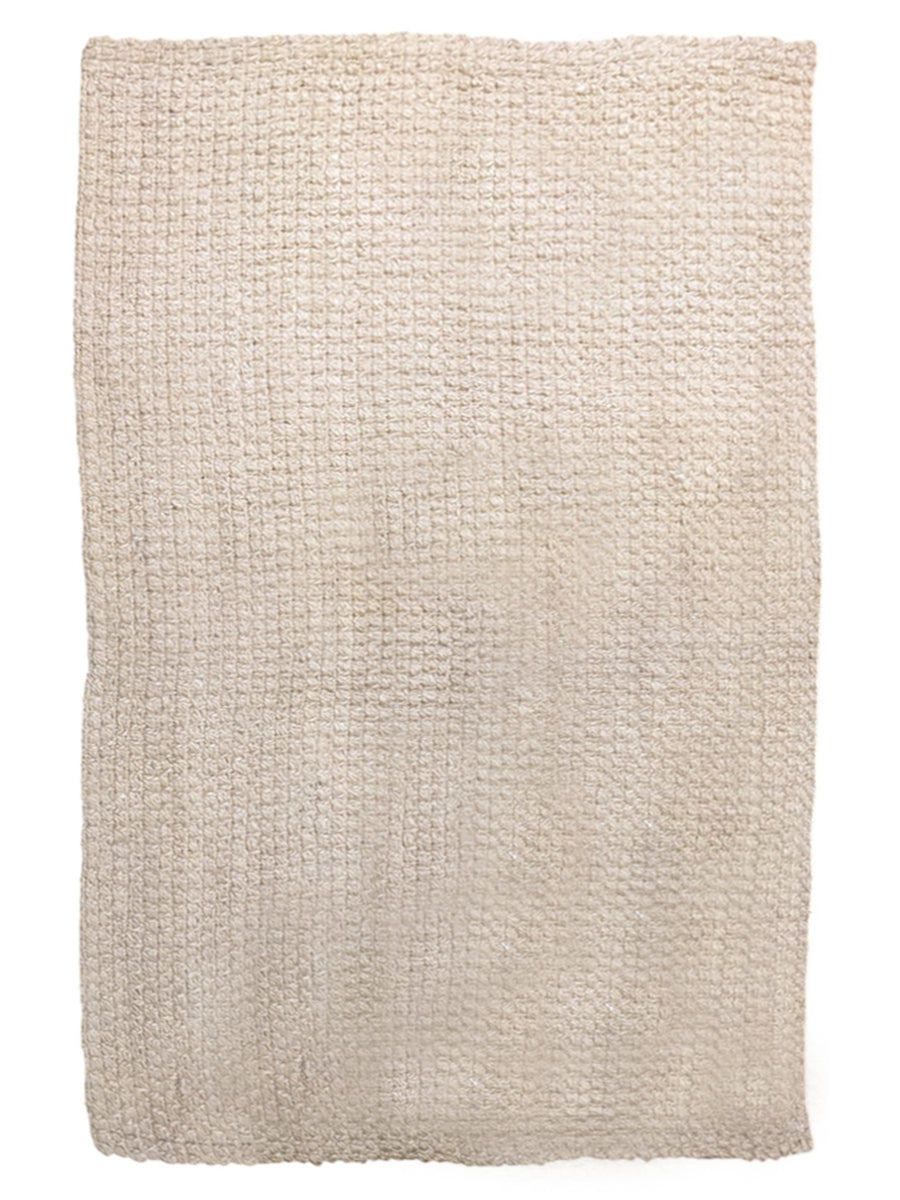 Chunky Natural Jute Rug - 156 × 94 cm