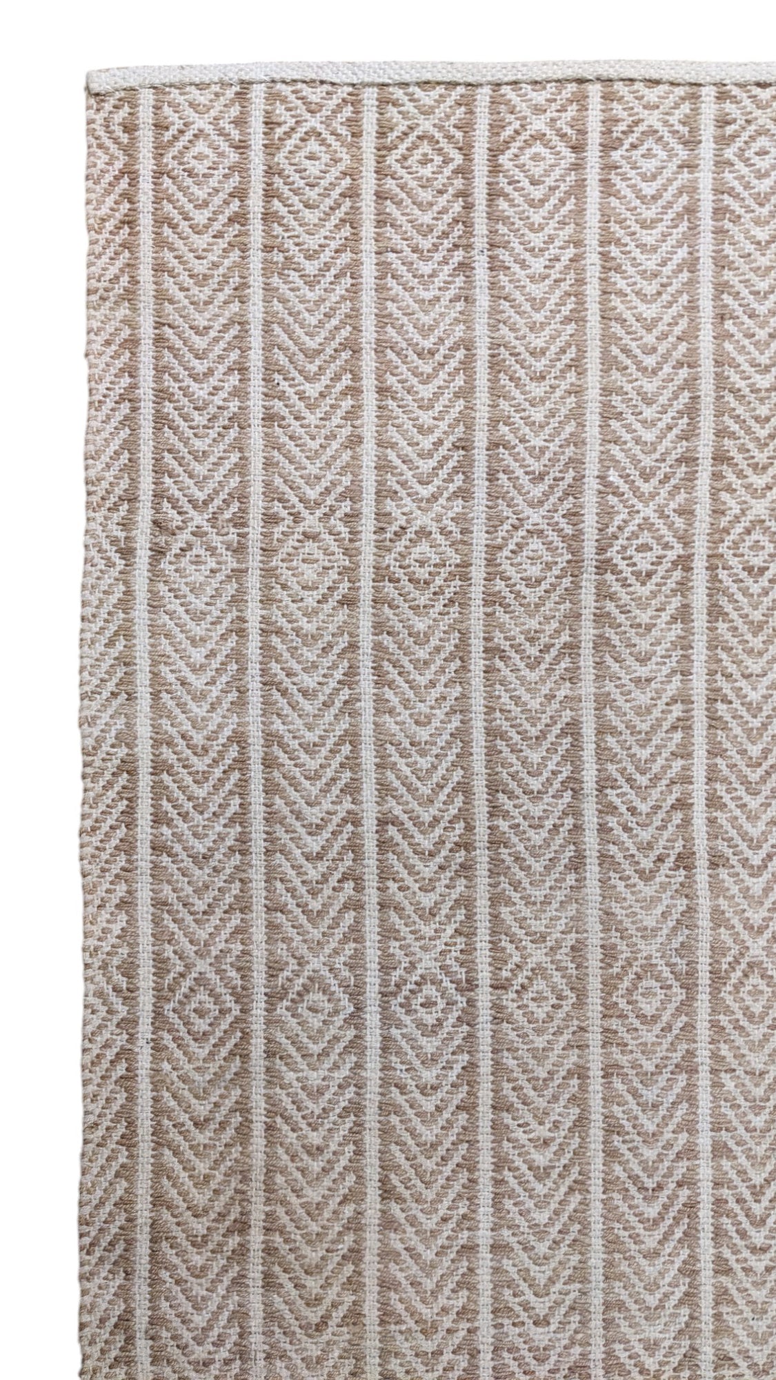 Loop Natural Jute Rug - 186 × 146 cm