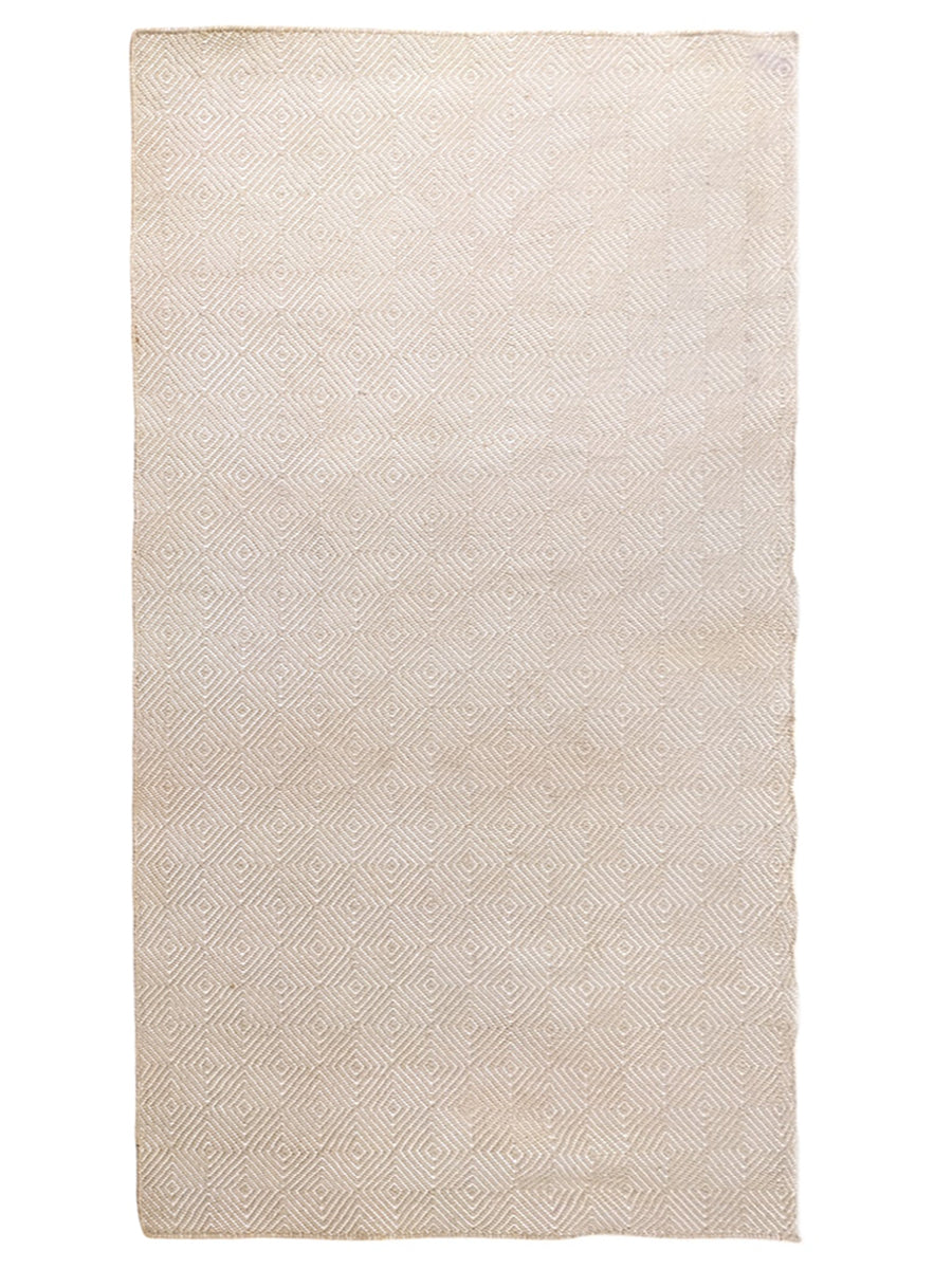 Modern Flatweave Rug - 204 × 94 cm