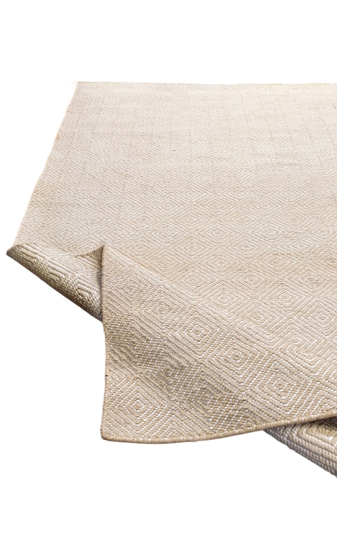 Modern Flatweave Rug - 204 × 94 cm