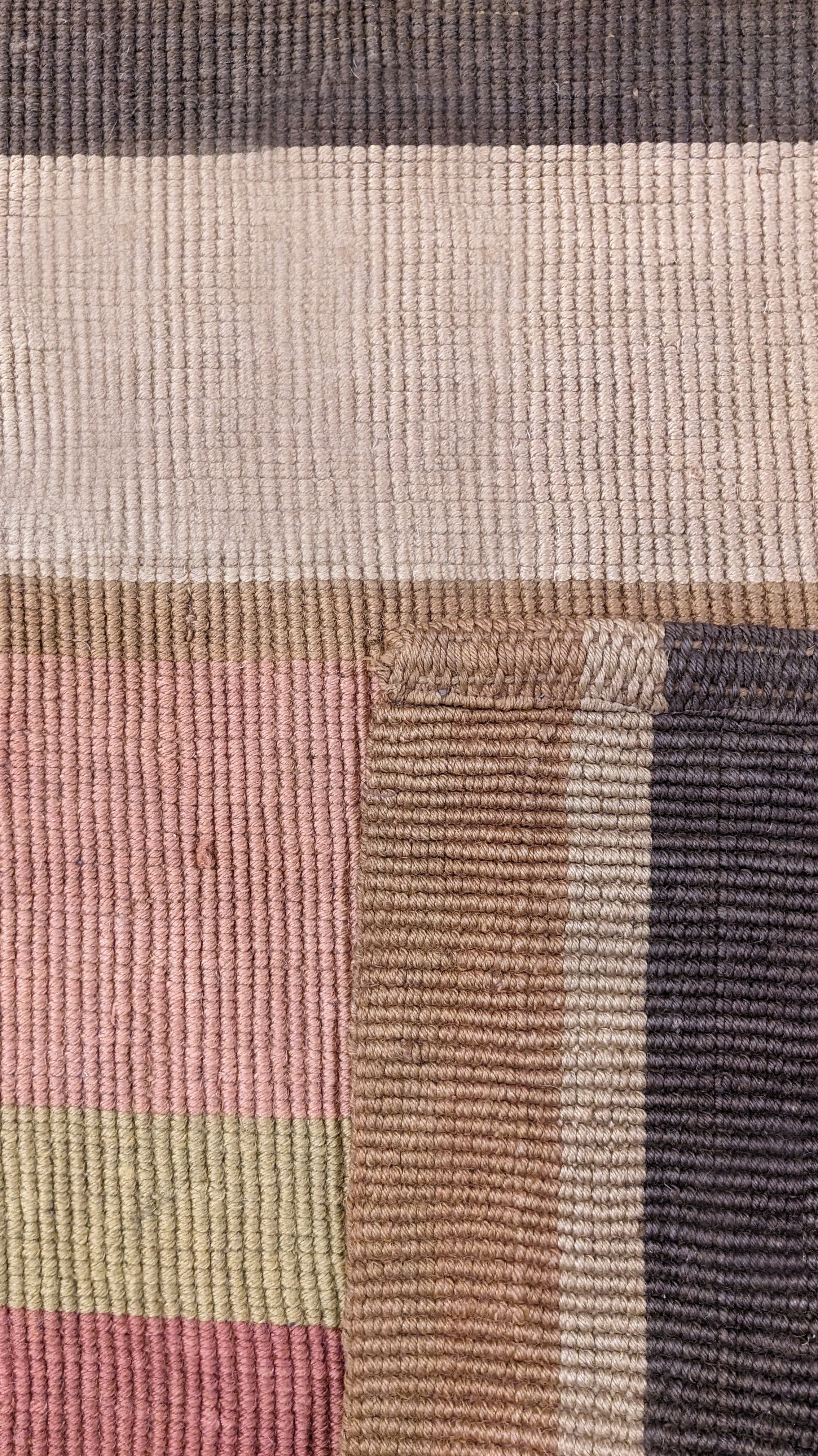 Flatweave Overdyed Jute Rug - 235 × 126 cm