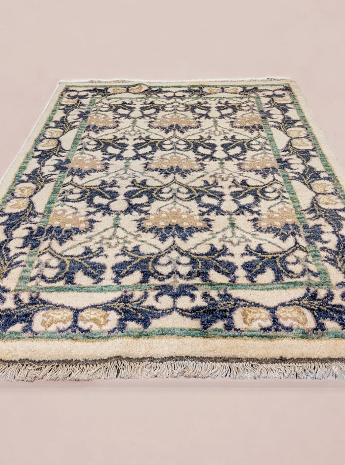 Serpentine Hand Knotted Rug - Made to Order