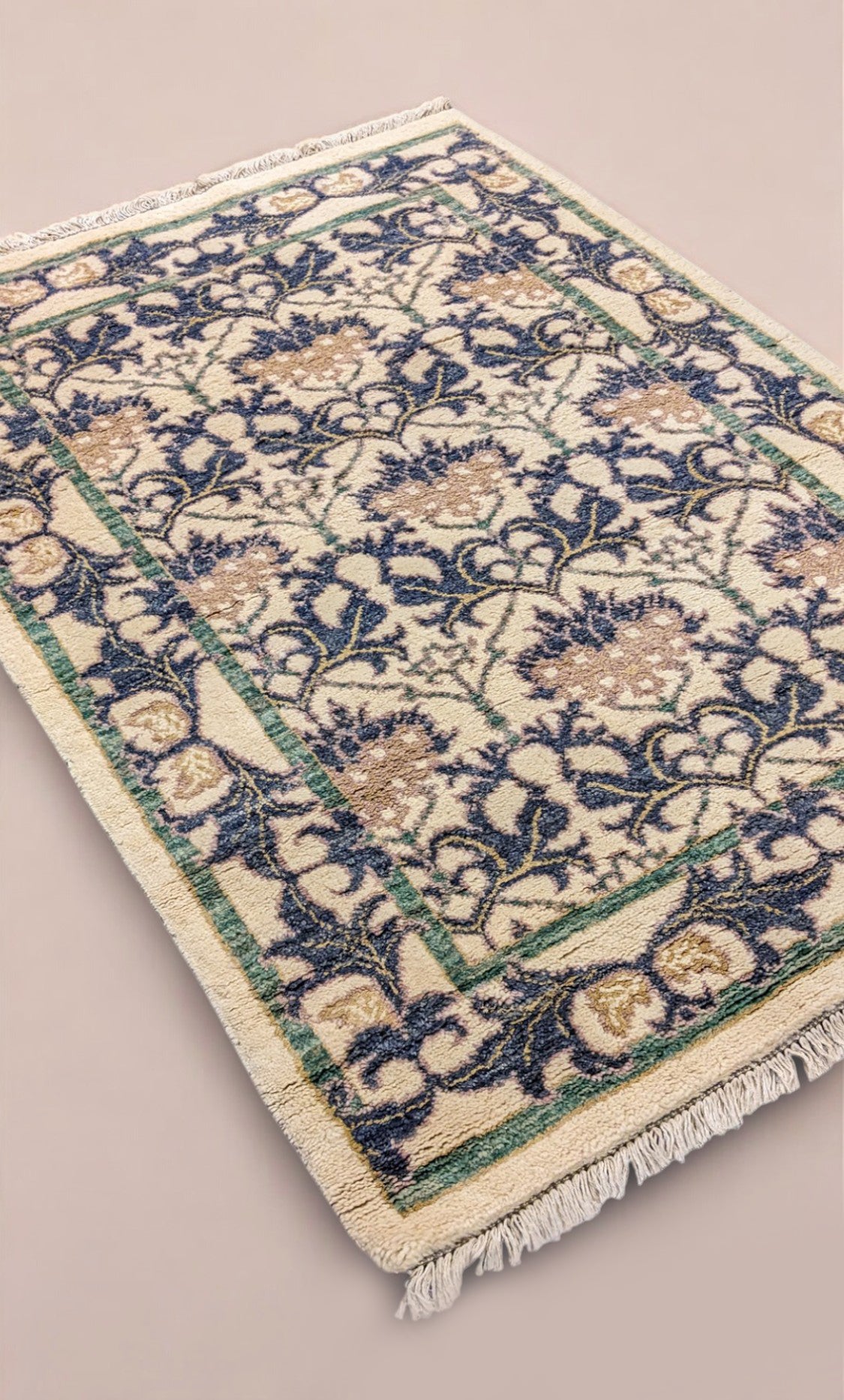 Serpentine Hand Knotted Rug - Made to Order