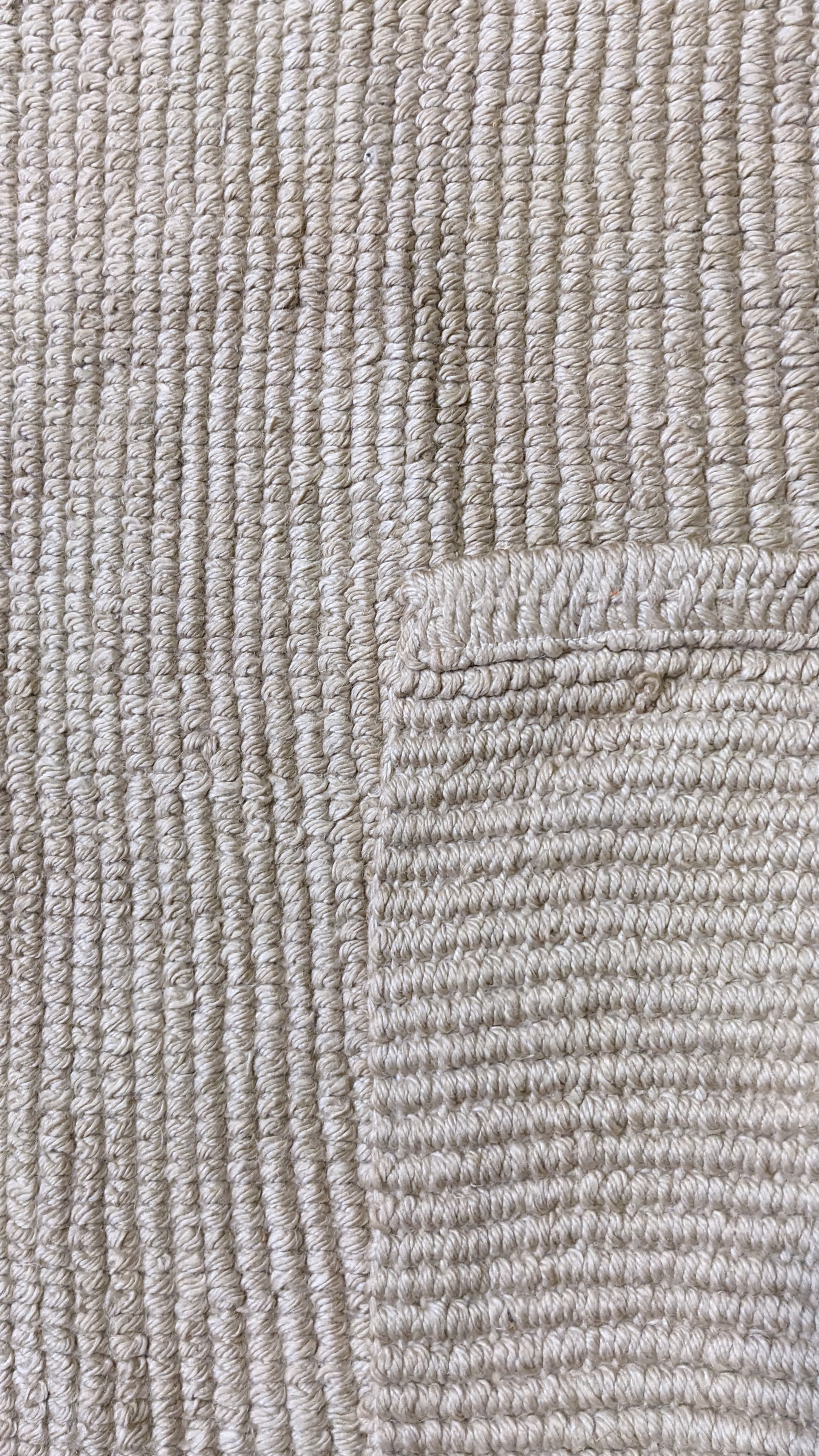 Loop Natural Jute Rug - 158 x 94 cm