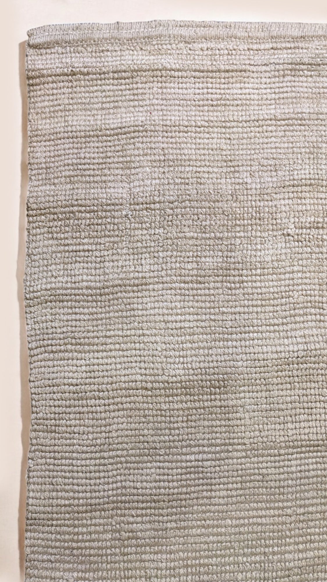 Loop Natural Jute Rug - 158 x 94 cm