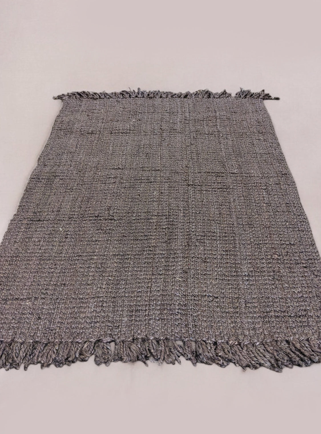 Chunky Overdyed Jute Rug - 158 x 94 cm