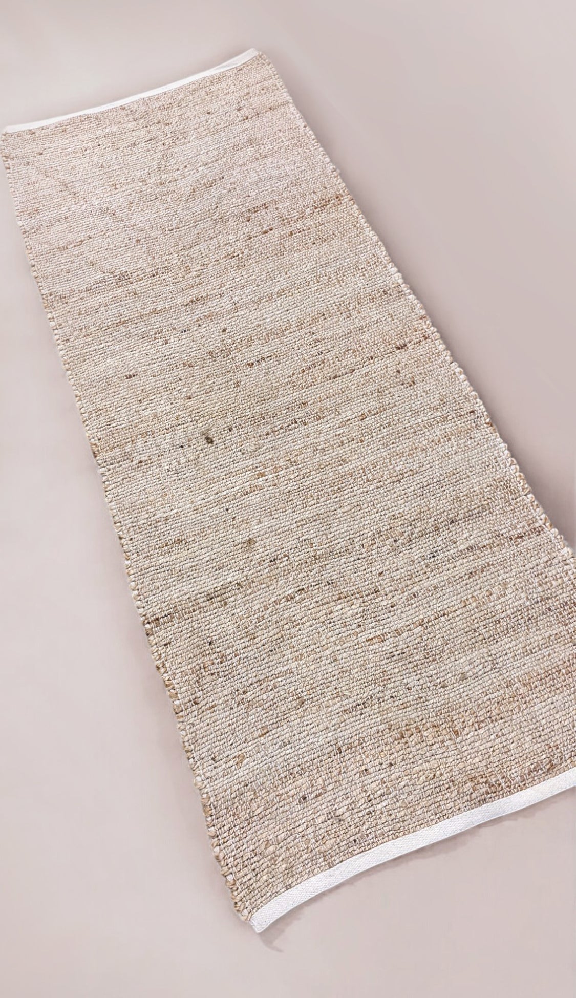 Flatweave Natural Jute Runner - 183 x 73 cm