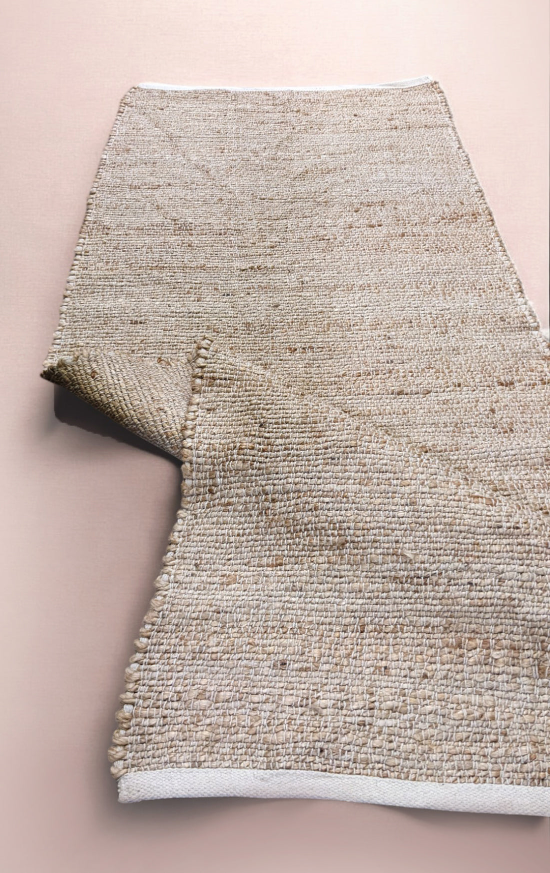 Flatweave Natural Jute Runner - 183 x 73 cm