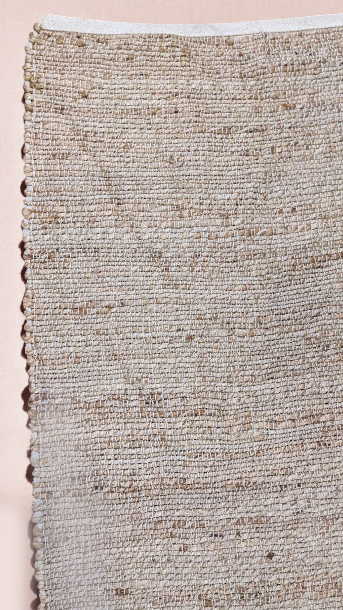 Flatweave Natural Jute Runner - 183 x 73 cm