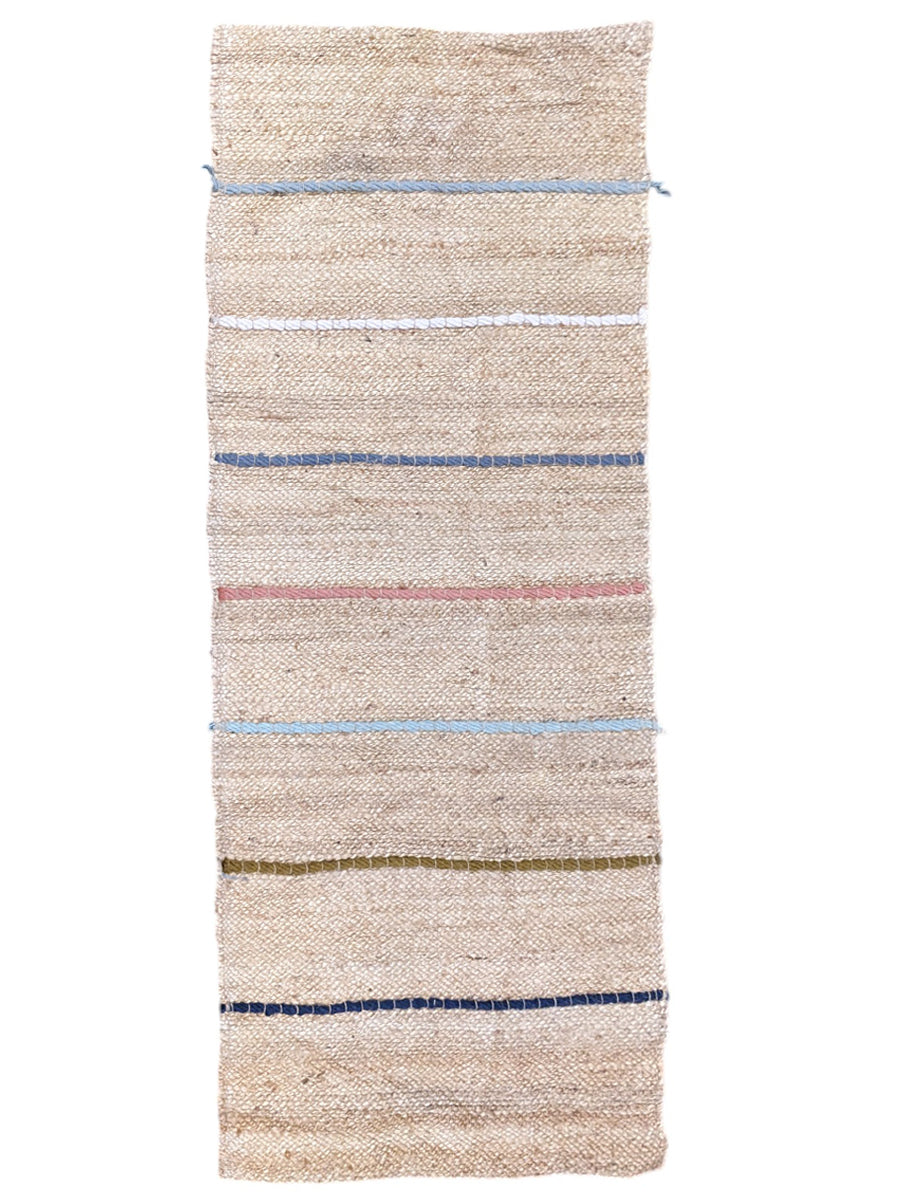Flatweave Natural Jute Runner - 158 x 73 cm