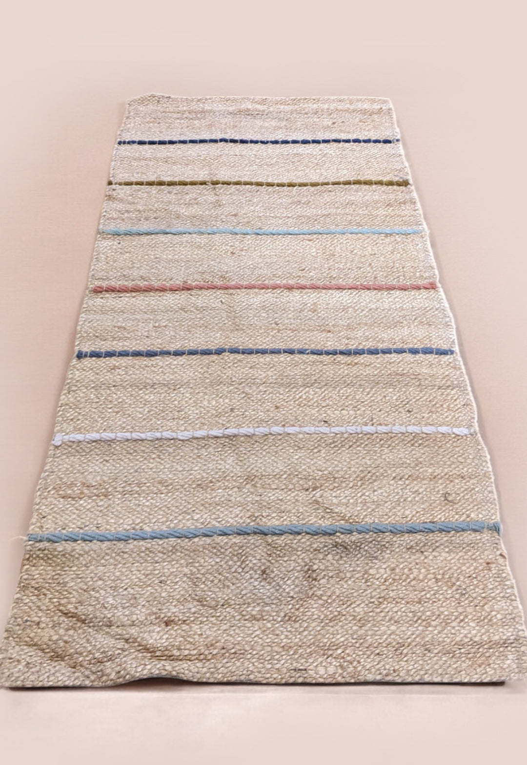 Flatweave Natural Jute Runner - 158 x 73 cm