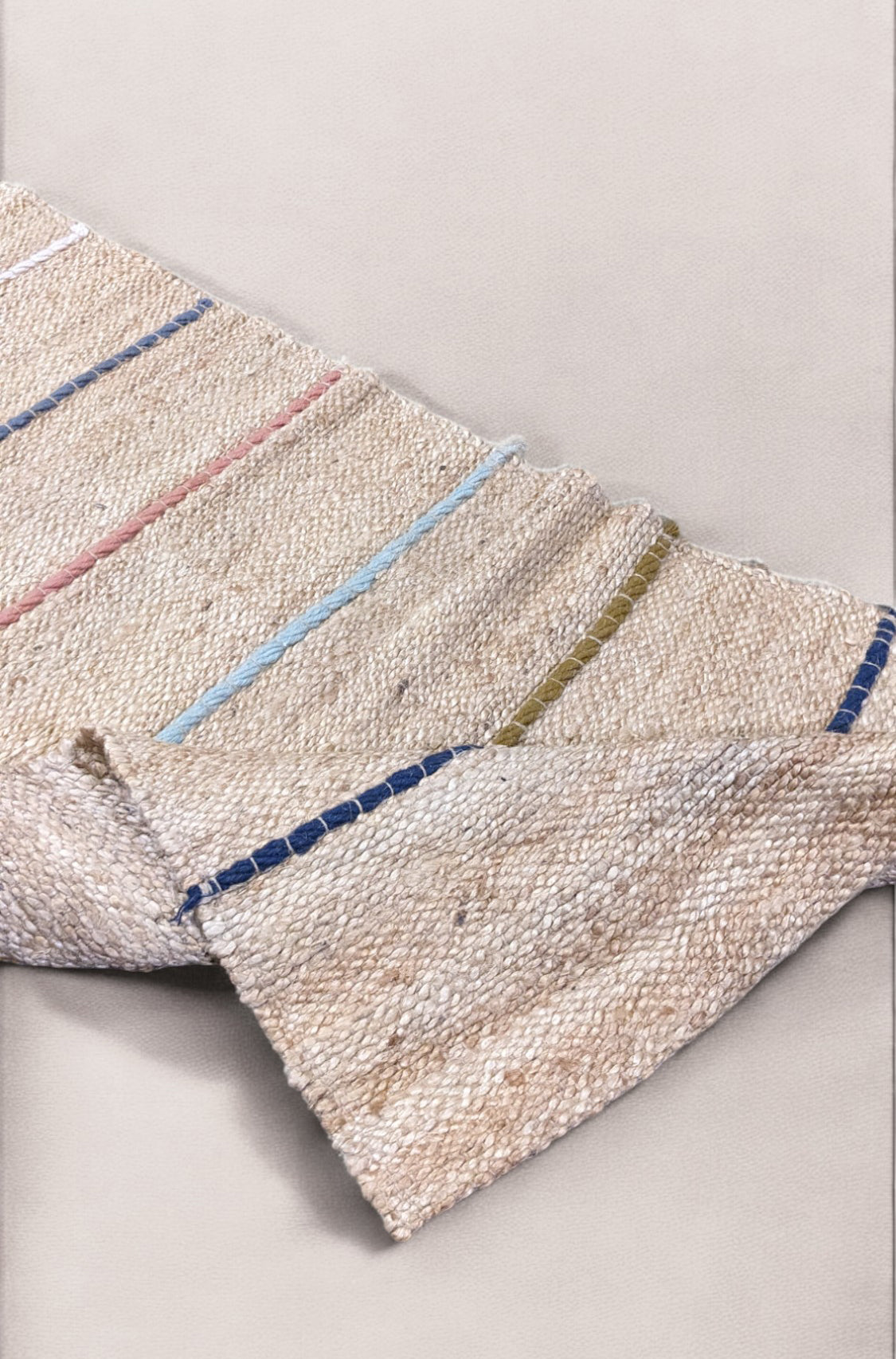 Flatweave Natural Jute Runner - 158 x 73 cm