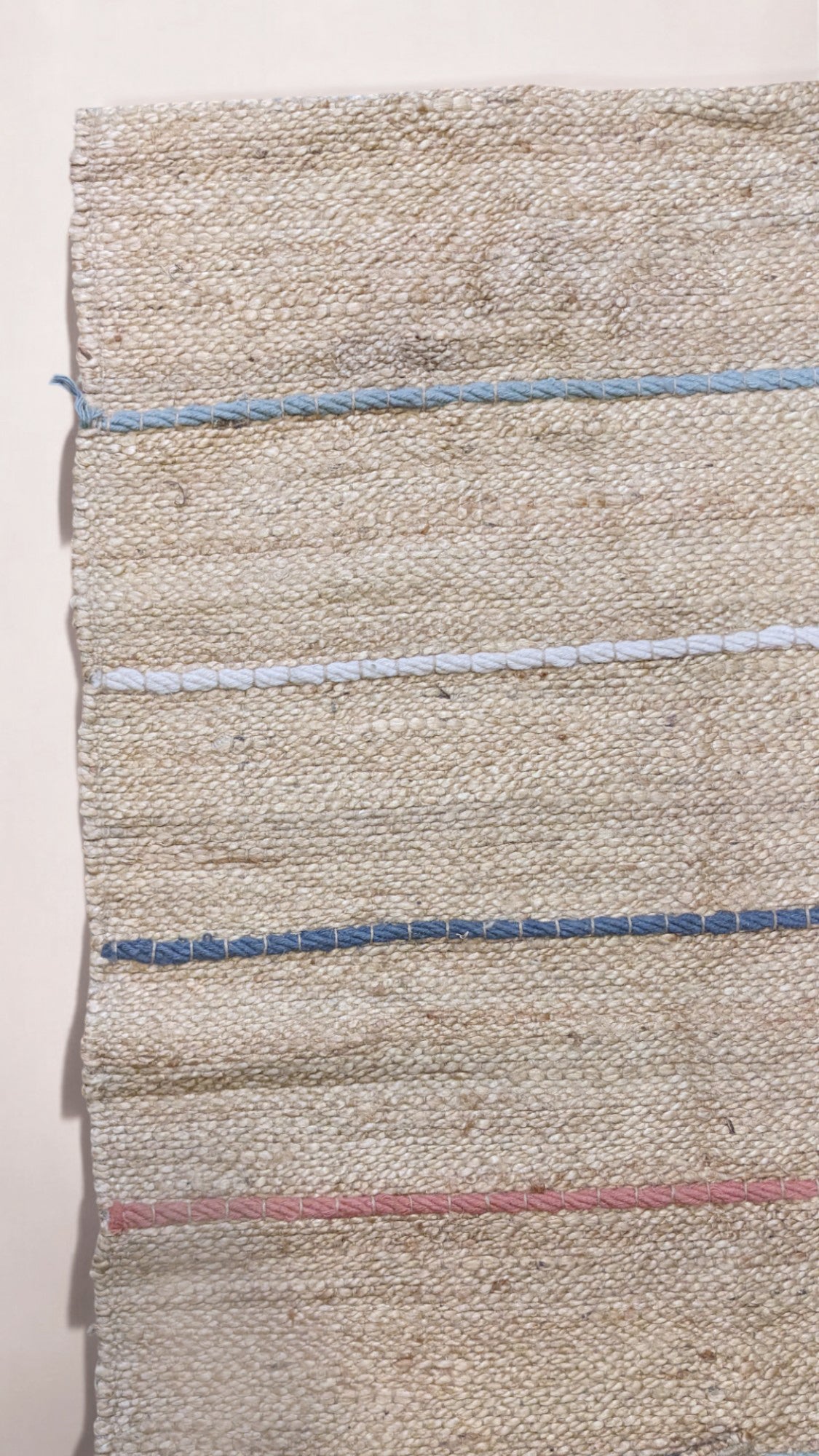 Flatweave Natural Jute Runner - 158 x 73 cm