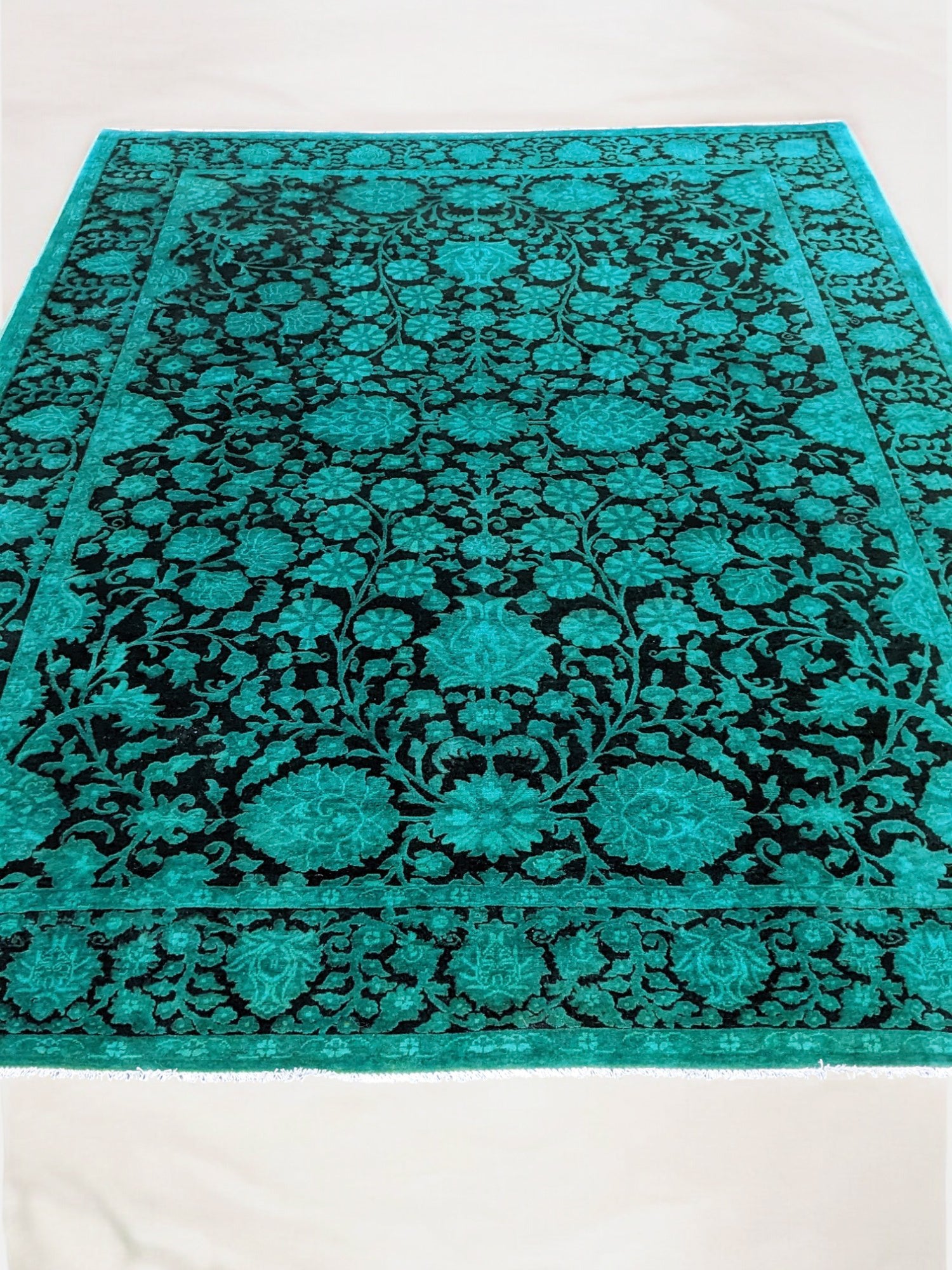 Ziegler Silk Wash Chobi Rug - 277 x 186 cm