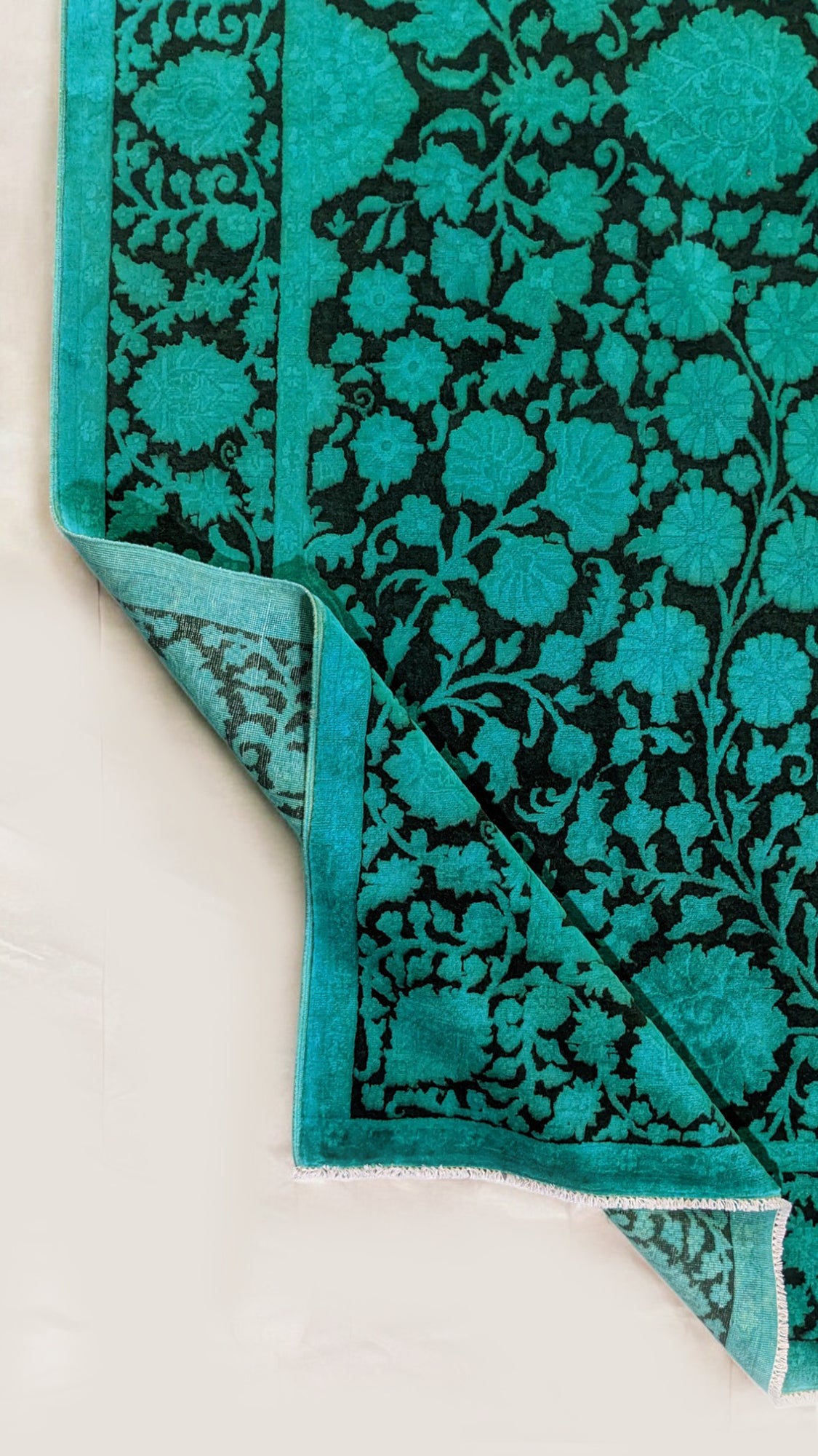 Ziegler Silk Wash Chobi Rug - 277 x 186 cm