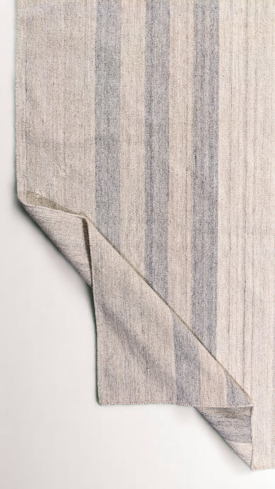 Velour Flatweave Rug - 308 x 217 cm