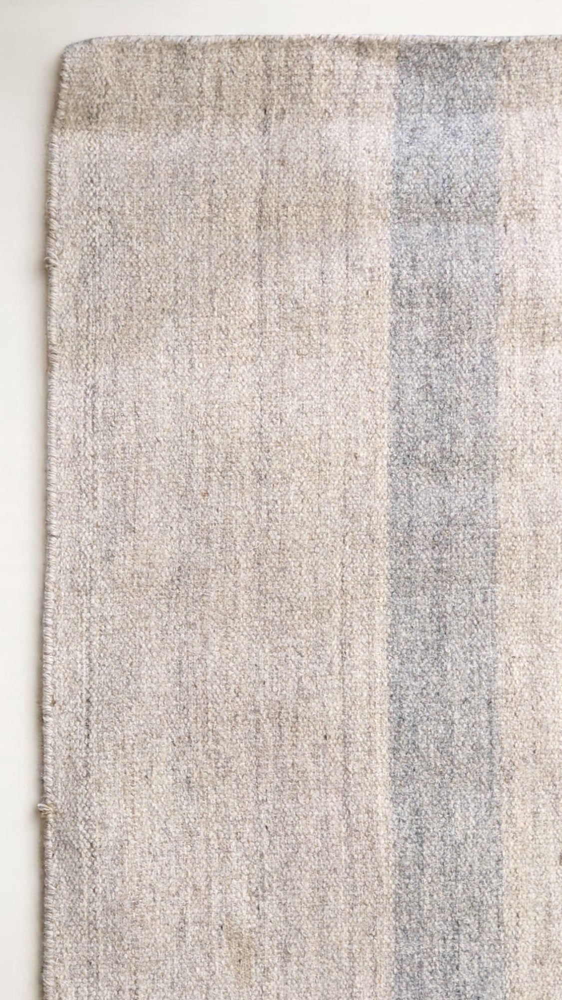 Velour Flatweave Rug - 308 x 217 cm