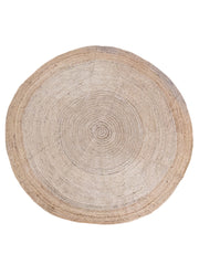 Flatweave Natural Jute Rug - 146 x 146 cm