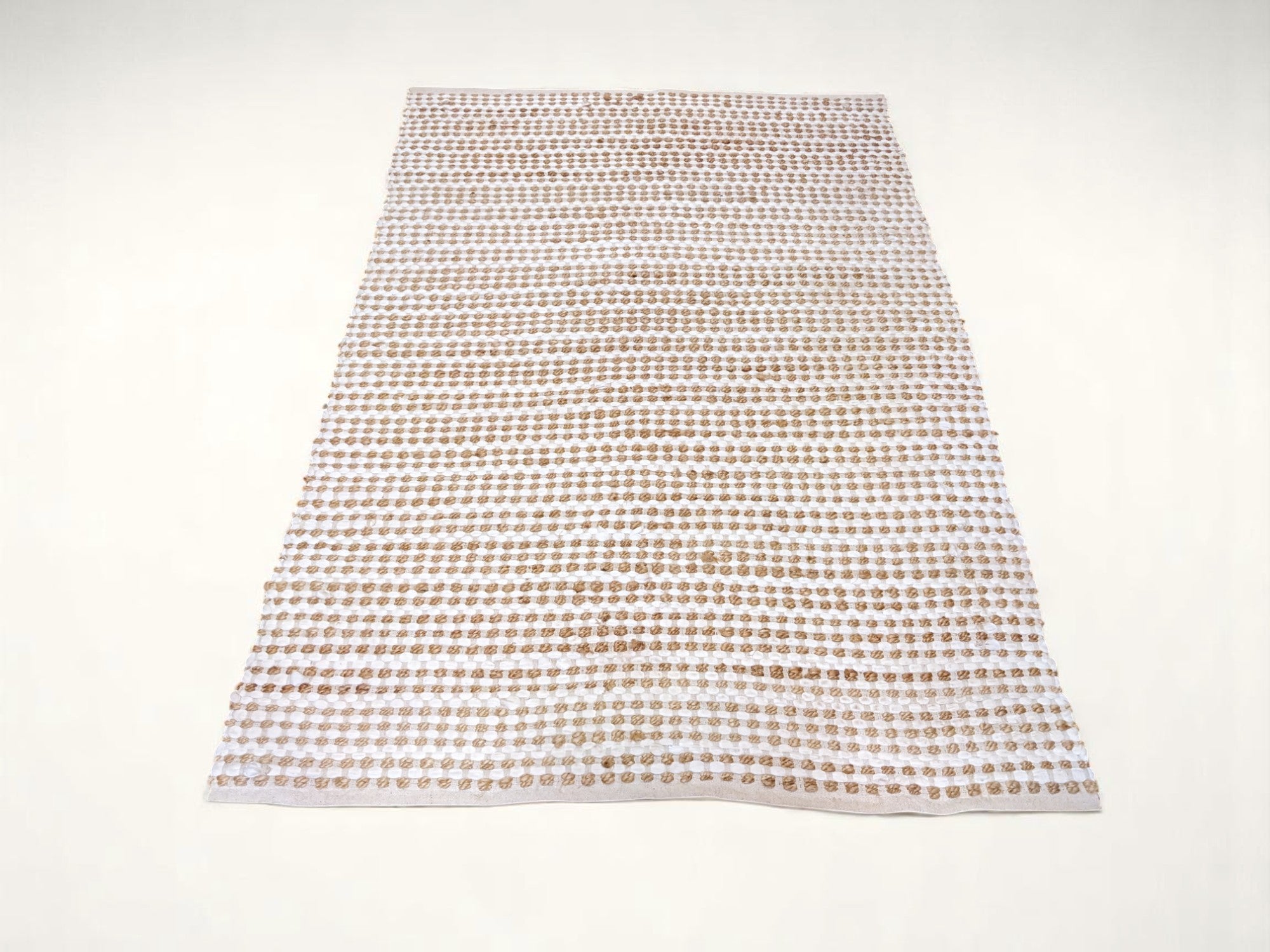Loop Weave Natural Jute Rug - 183 x 122 cm